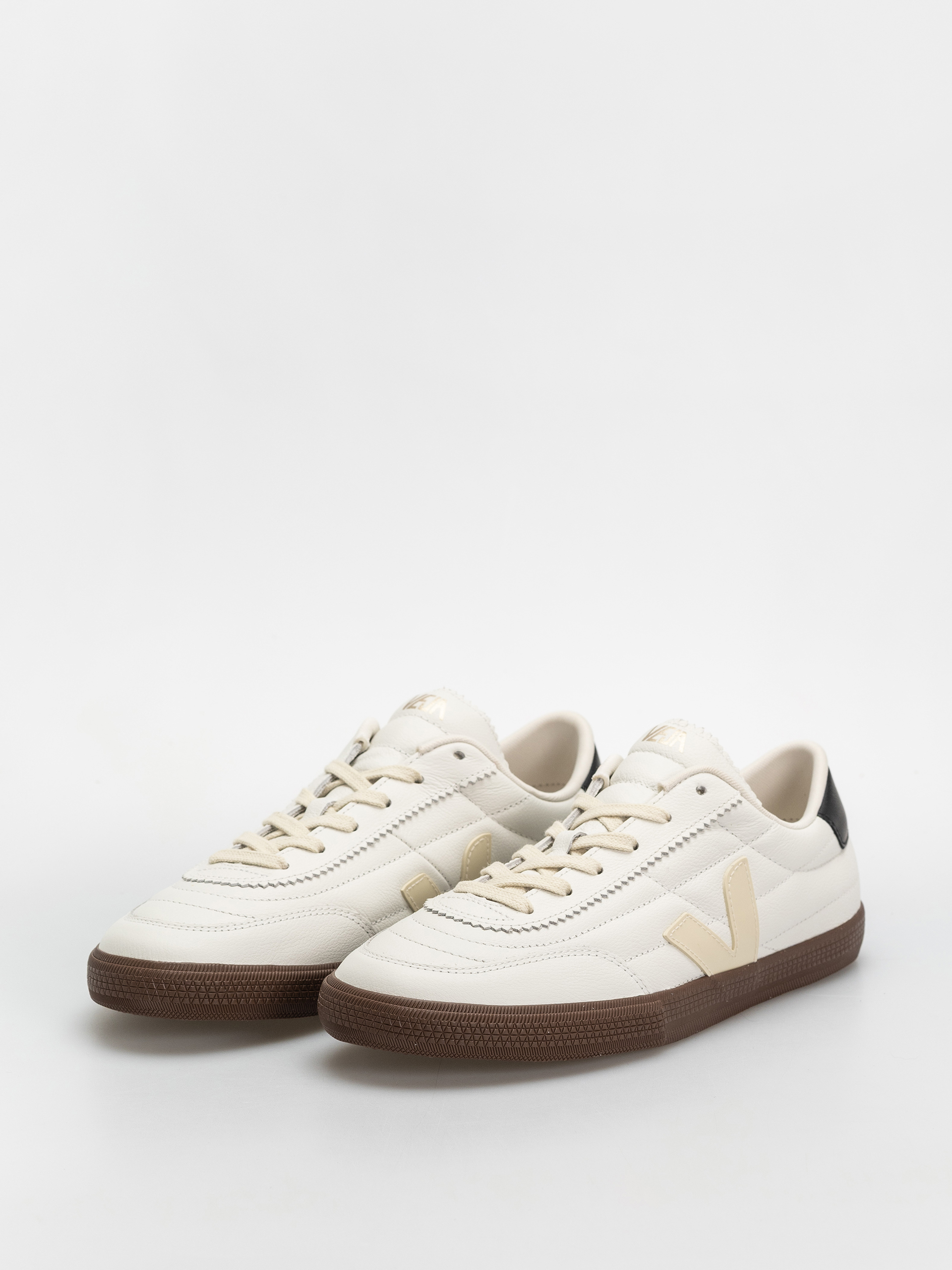Pantofi Veja Panenka - alb (white black bark)