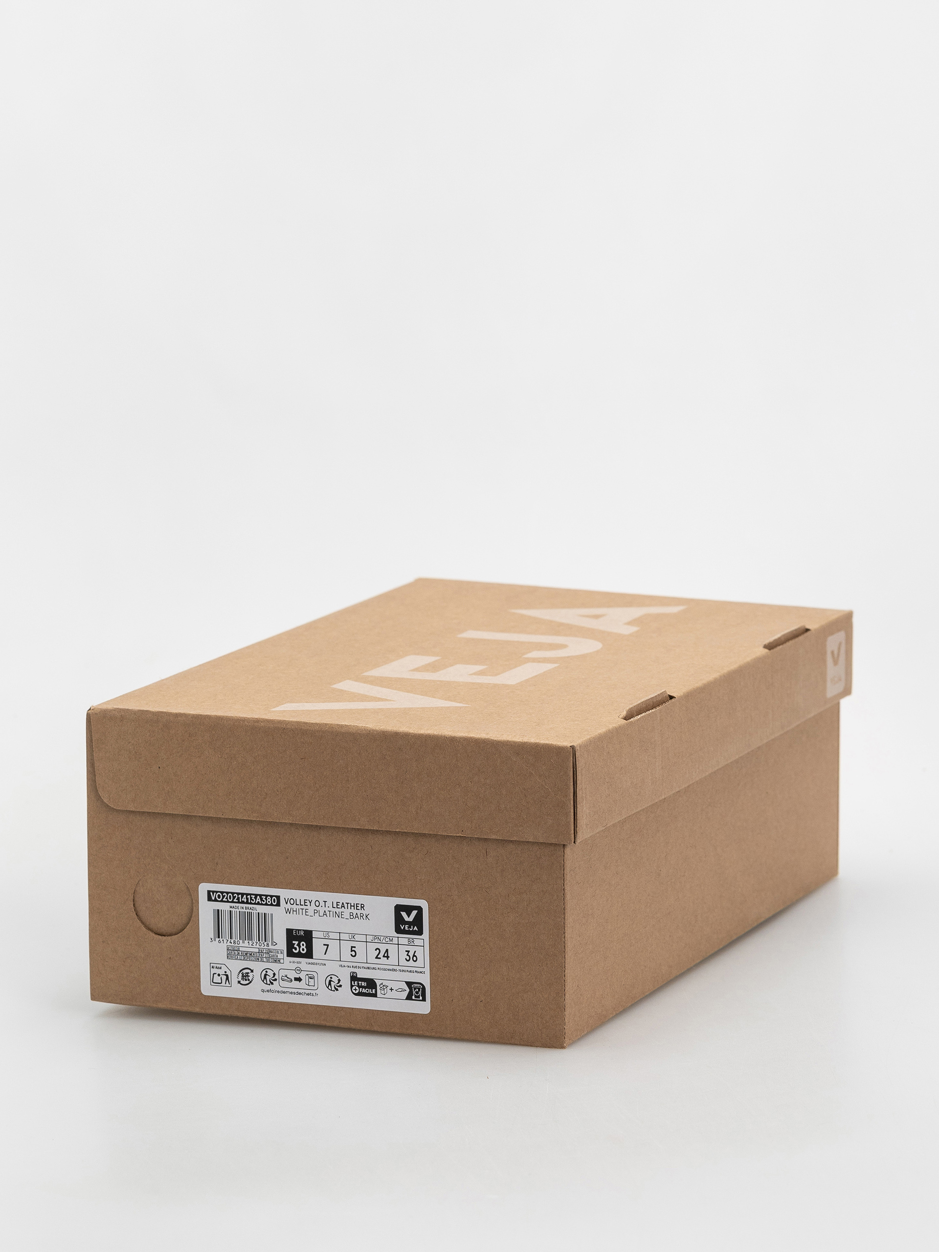 Pantofi Veja Volley Wmn (white platine bark)