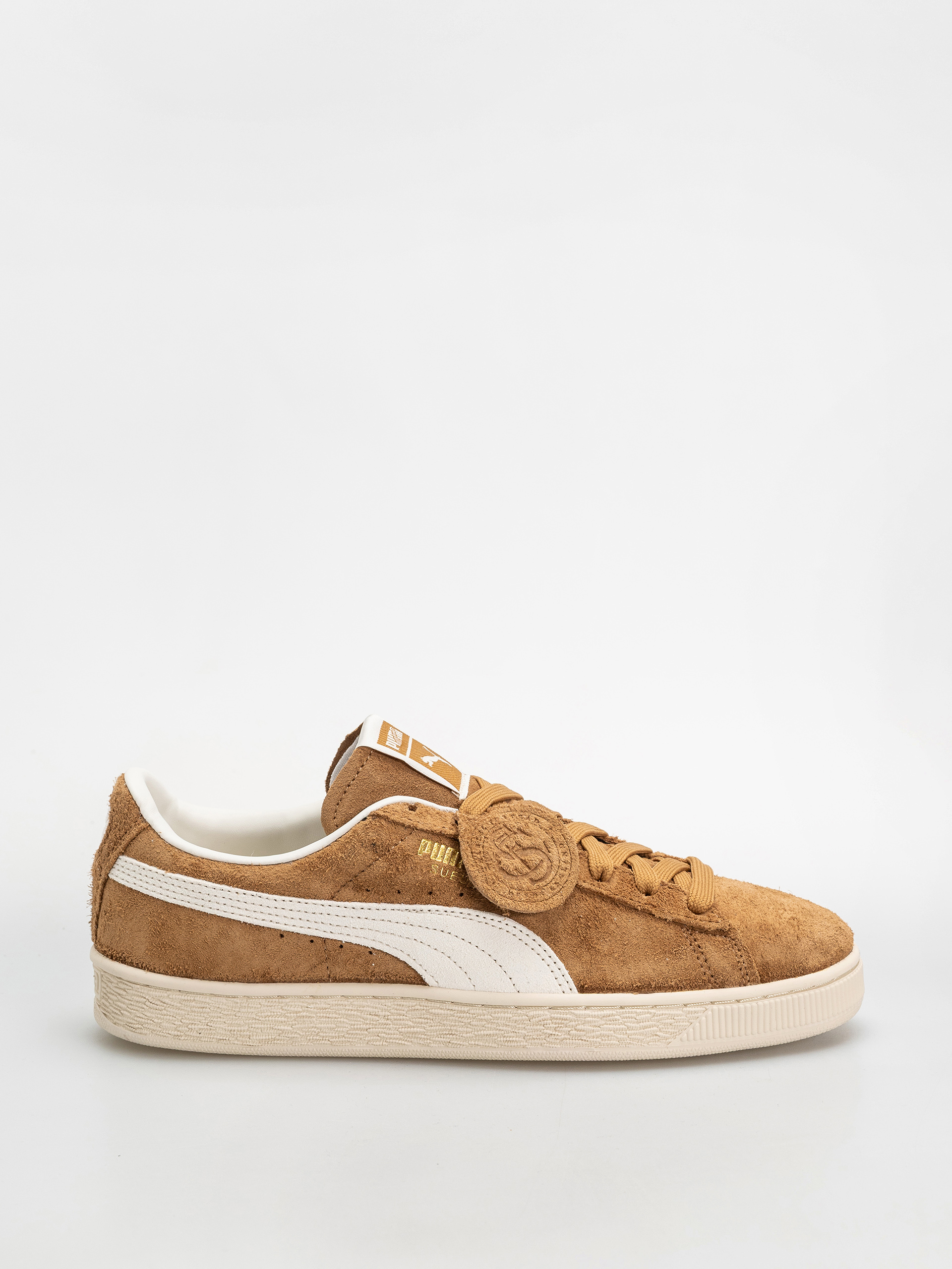 Pantofi Puma Suede Charles F.Stead V (honey butter/puma white)