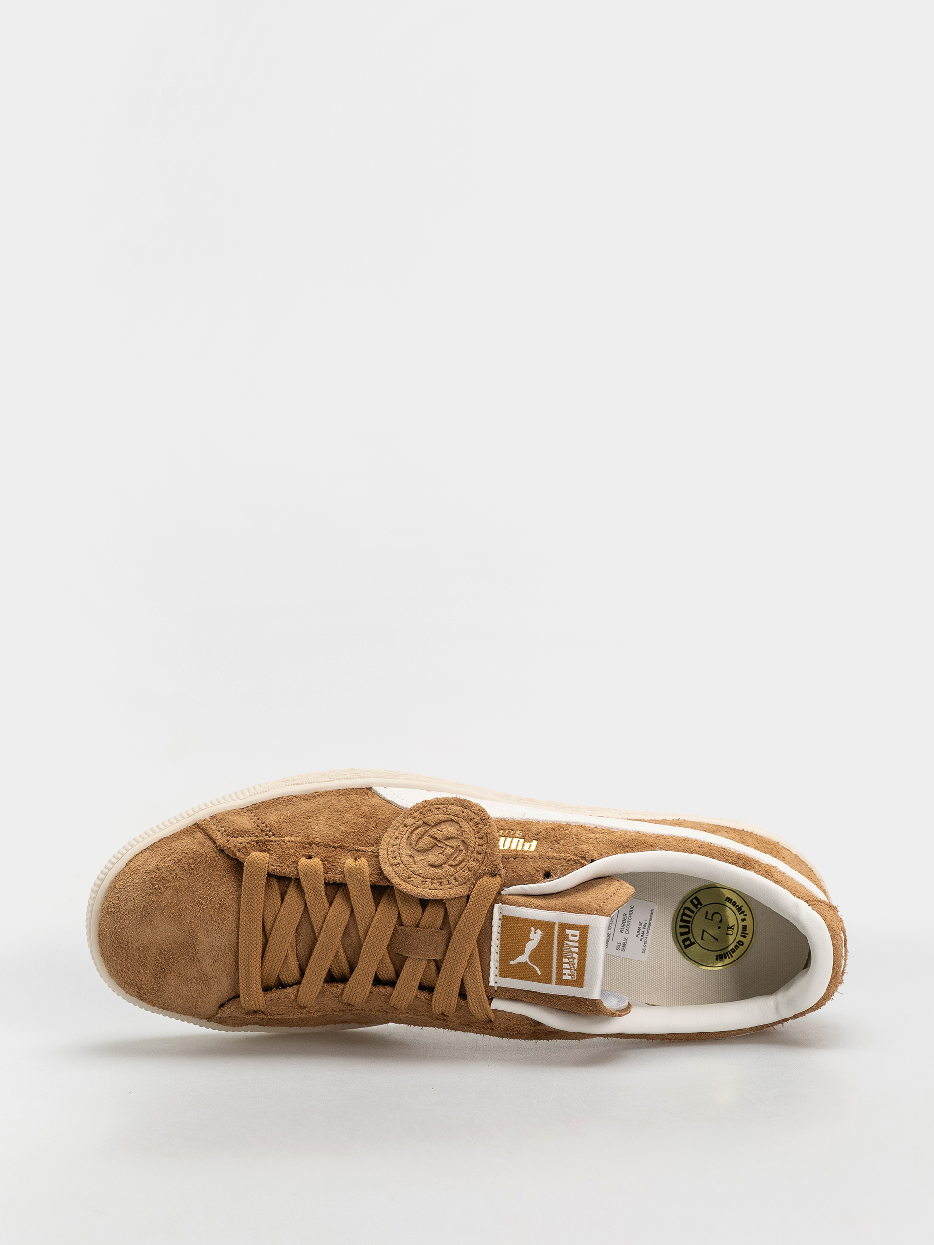 Pantofi Puma Suede Charles F.Stead V (honey butter/puma white)