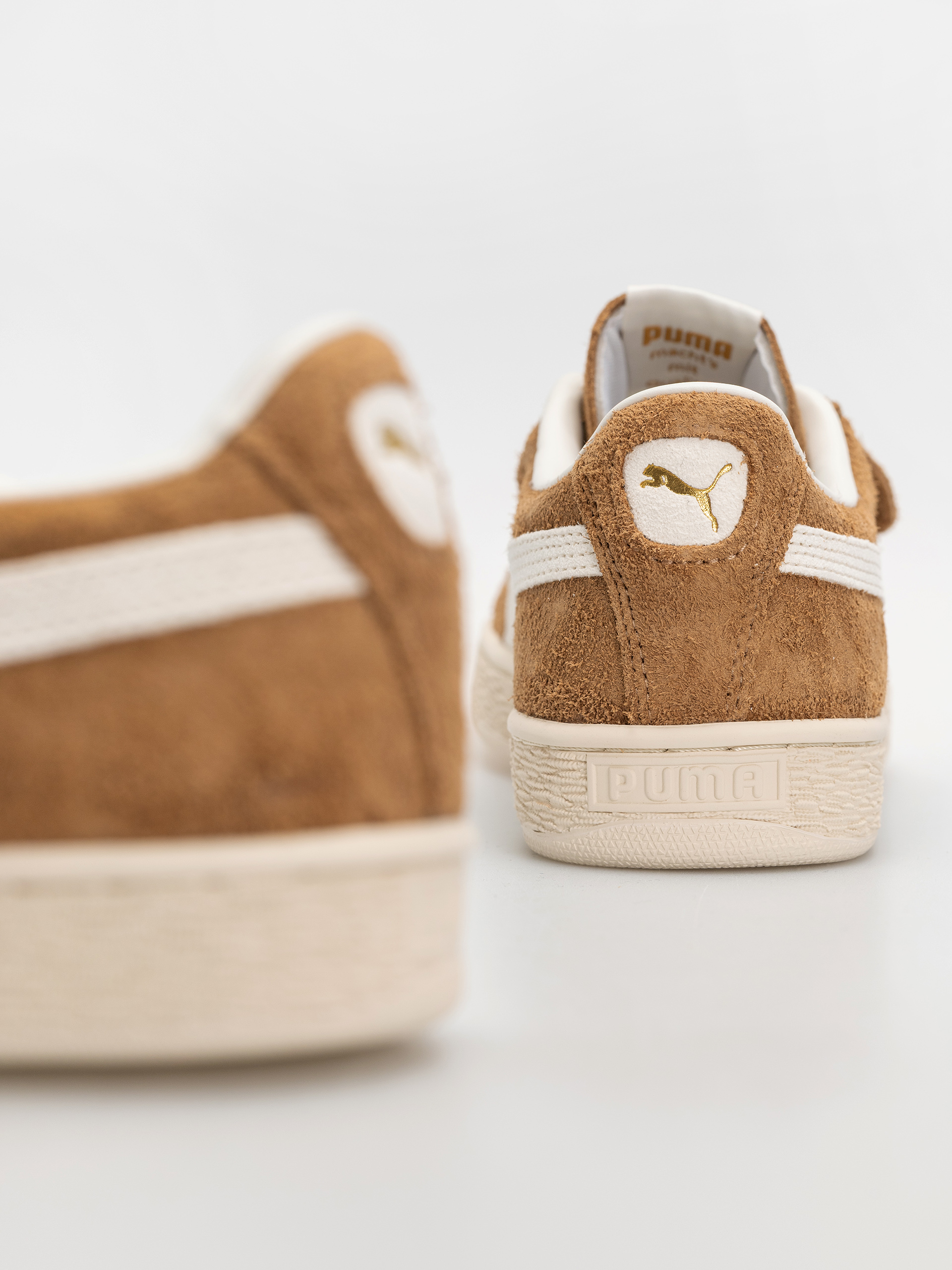 Pantofi Puma Suede Charles F.Stead V (honey butter/puma white)
