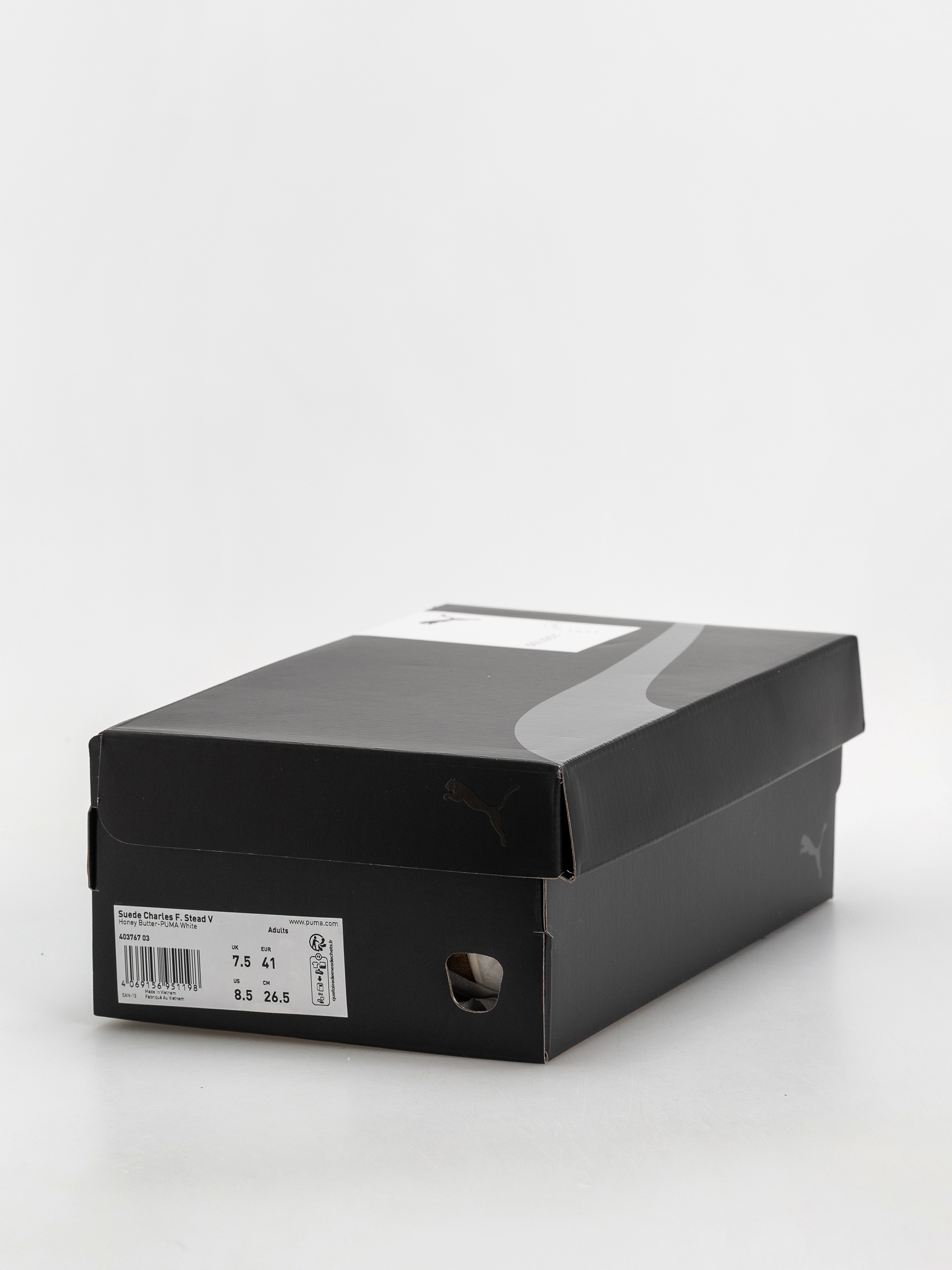 Pantofi Puma Suede Charles F.Stead V (honey butter/puma white)