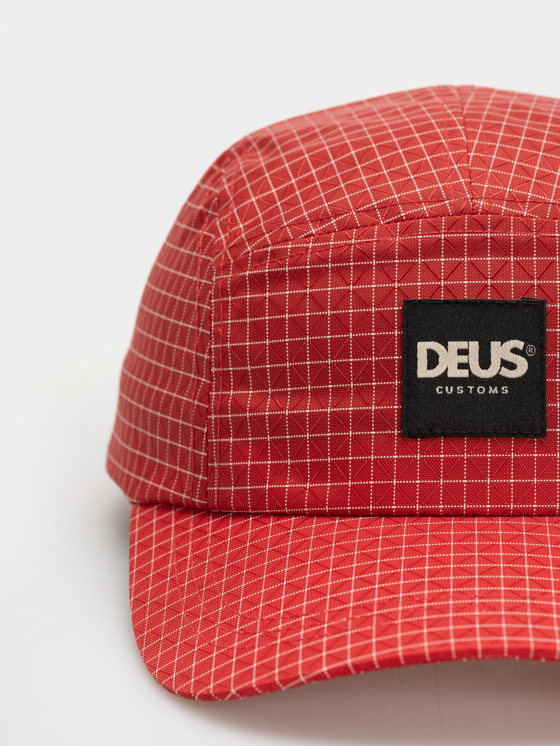 Șapcă Deus Ex Machina Tower 5 Panel (red)