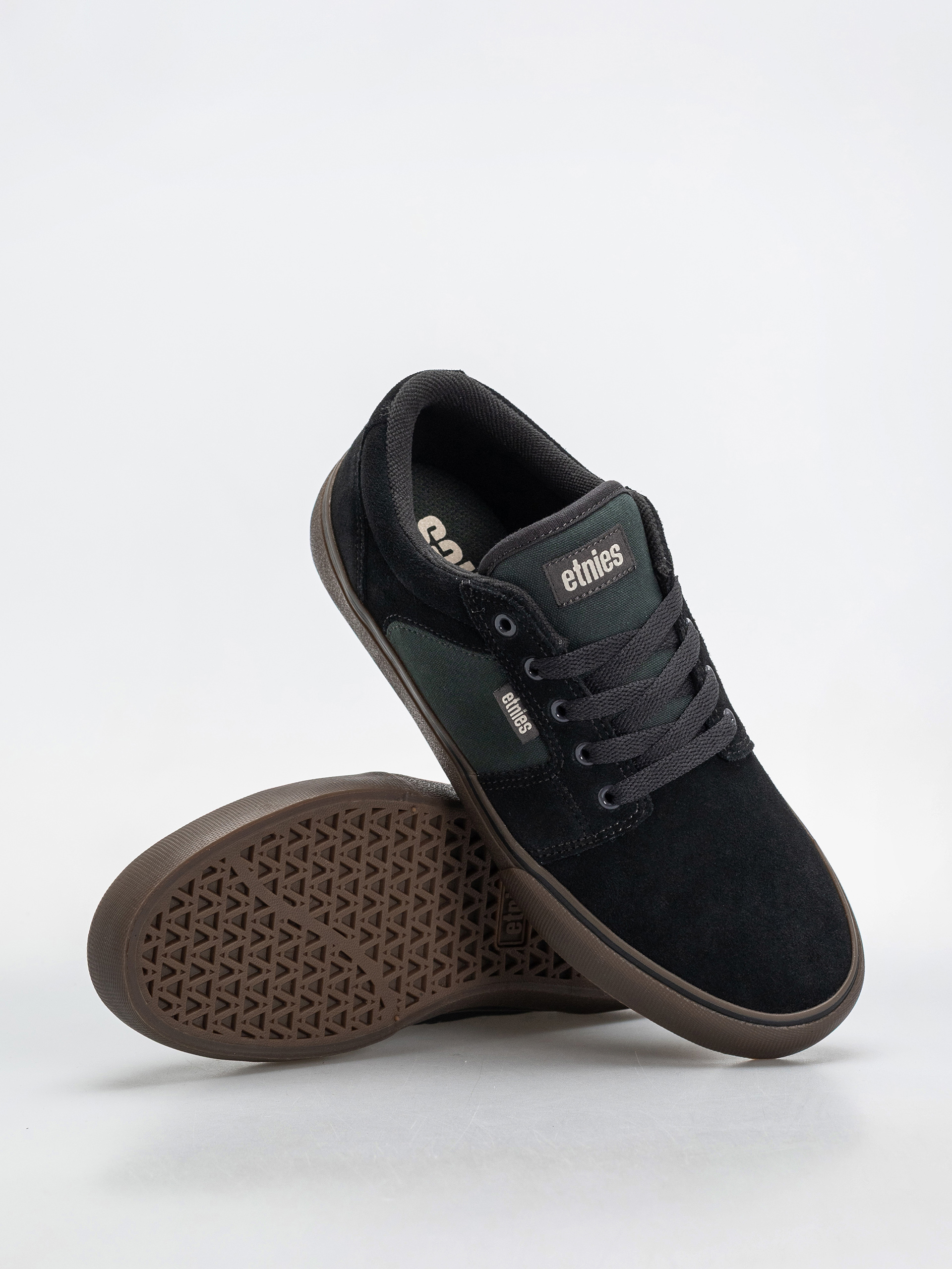 Pantofi Etnies Barge Ls (black/brown/green)