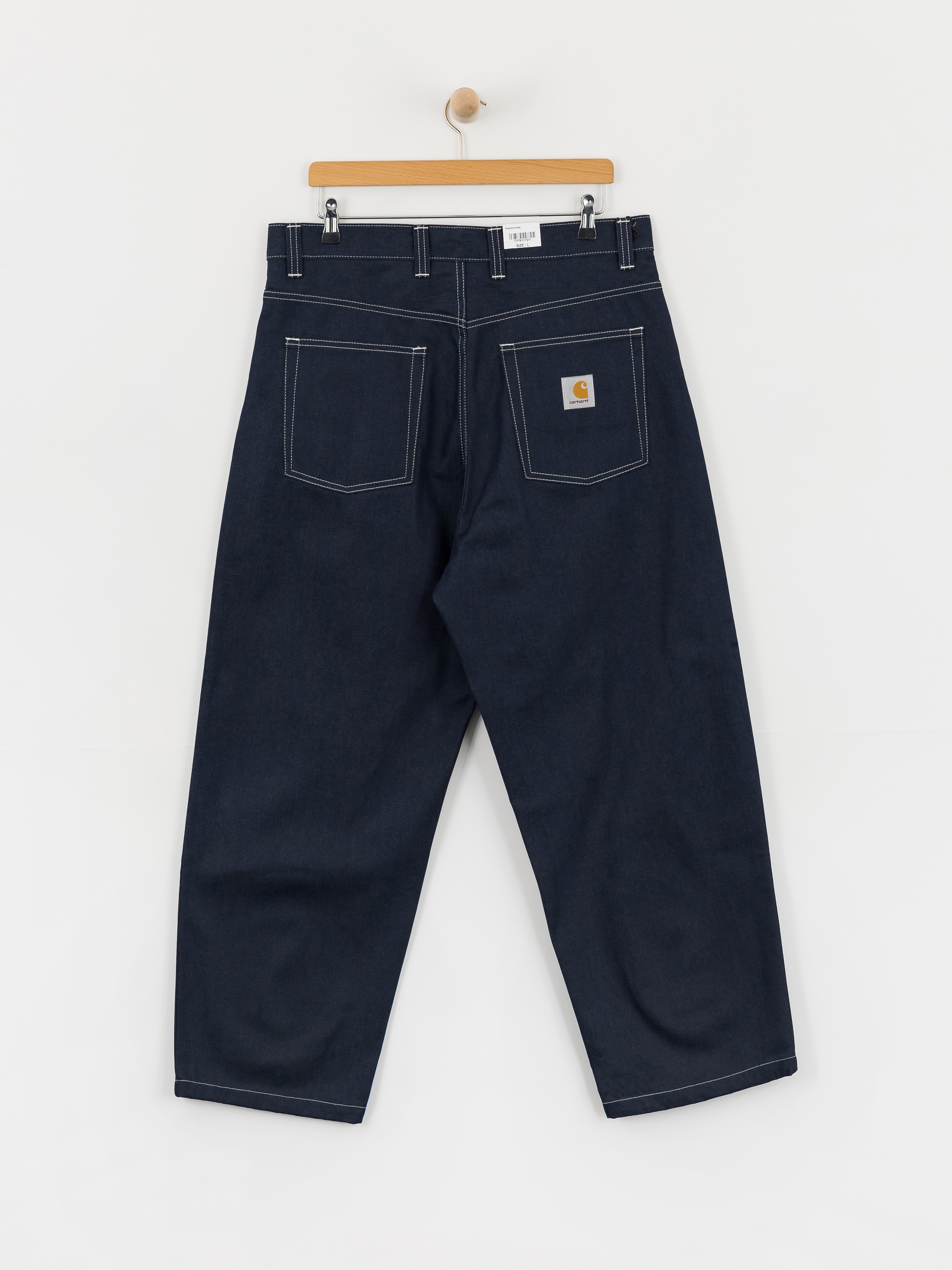 Pantaloni Carhartt WIP Brandon (blue rigrid)