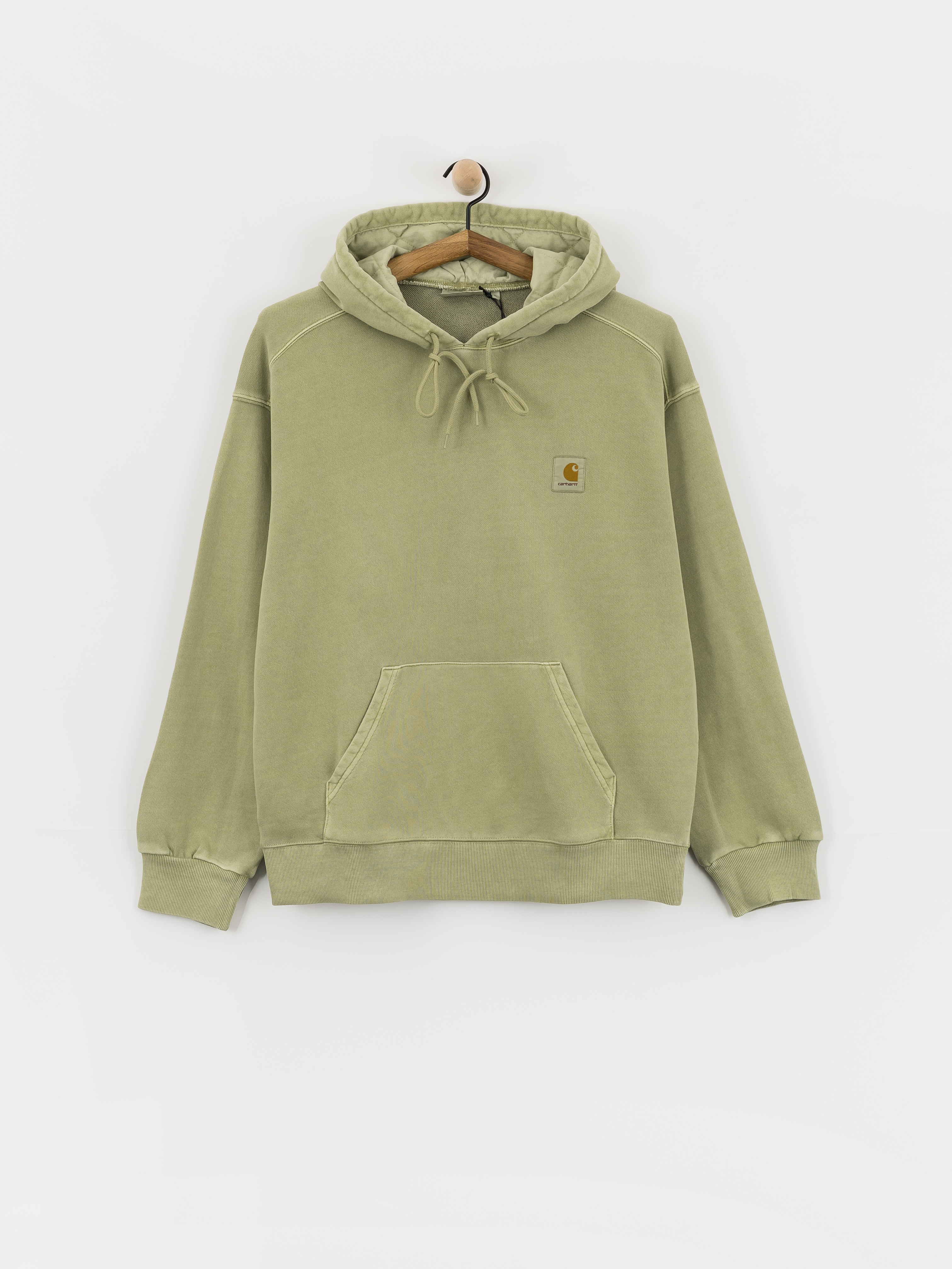 Hanorac cu glugu0103 Carhartt WIP Nelson HD (gentle green)