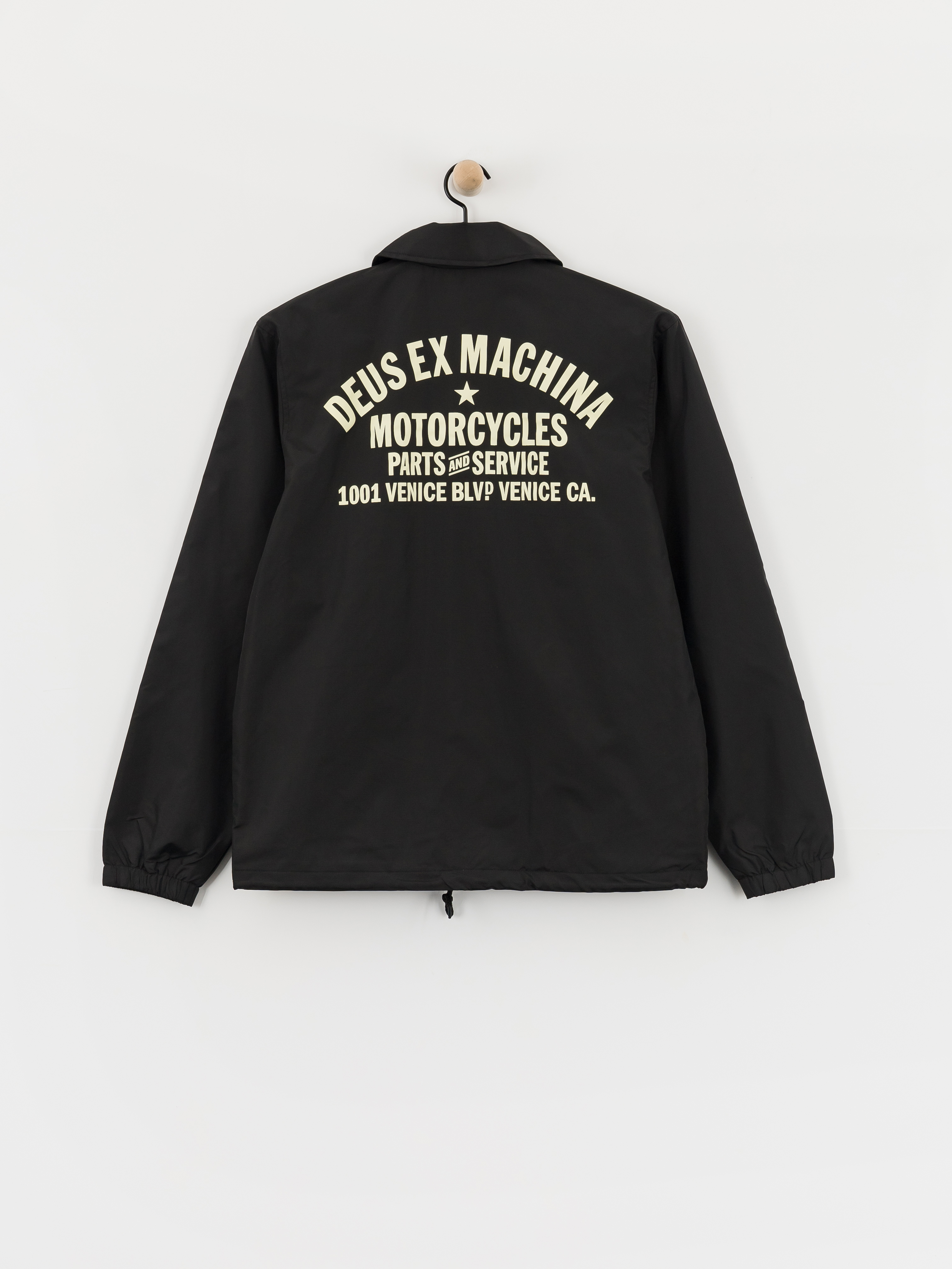 Geacă Deus Ex Machina Venice Coach (black)