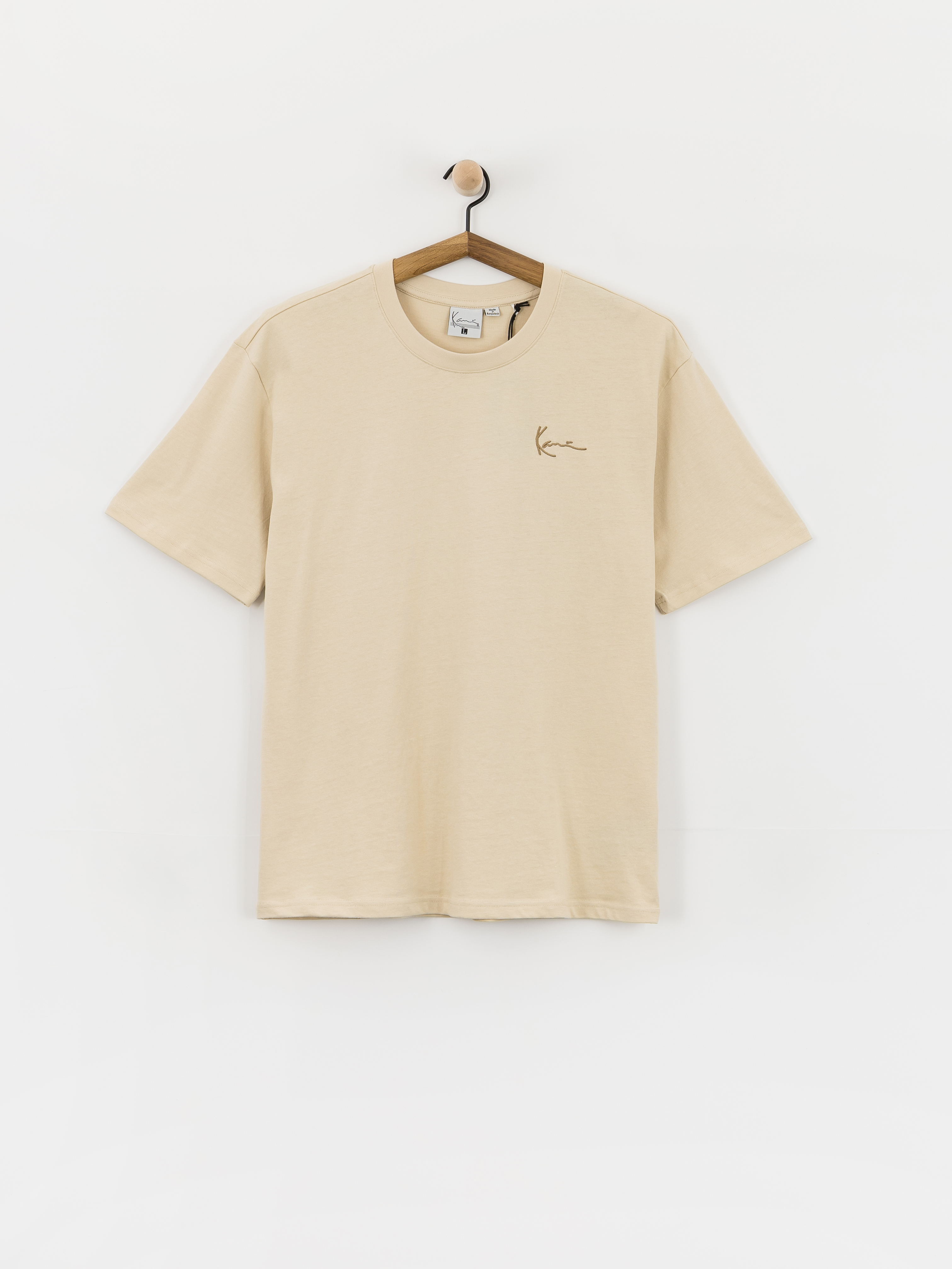 Tricou Karl Kani Slogan Boxy (beige)