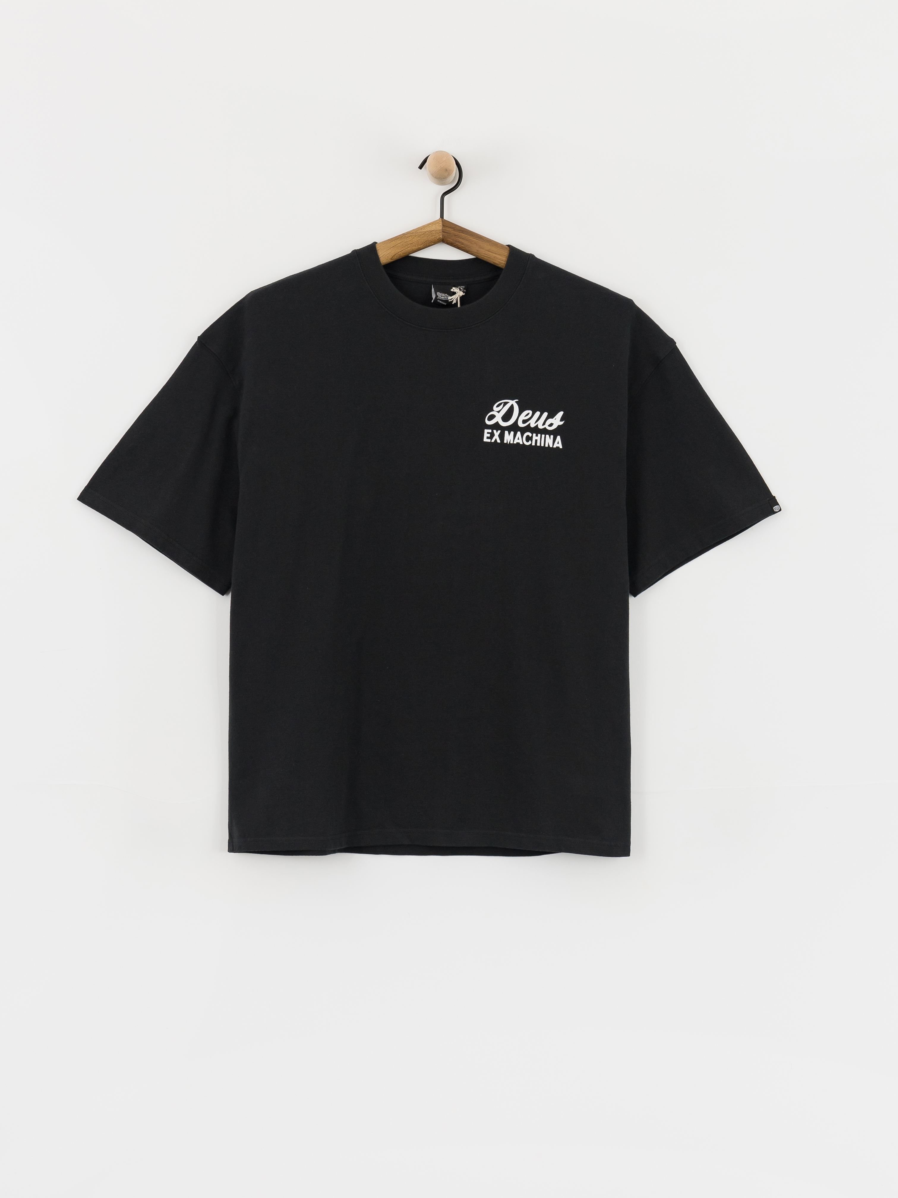Tricou Deus Ex Machina Seoul Sign (black)