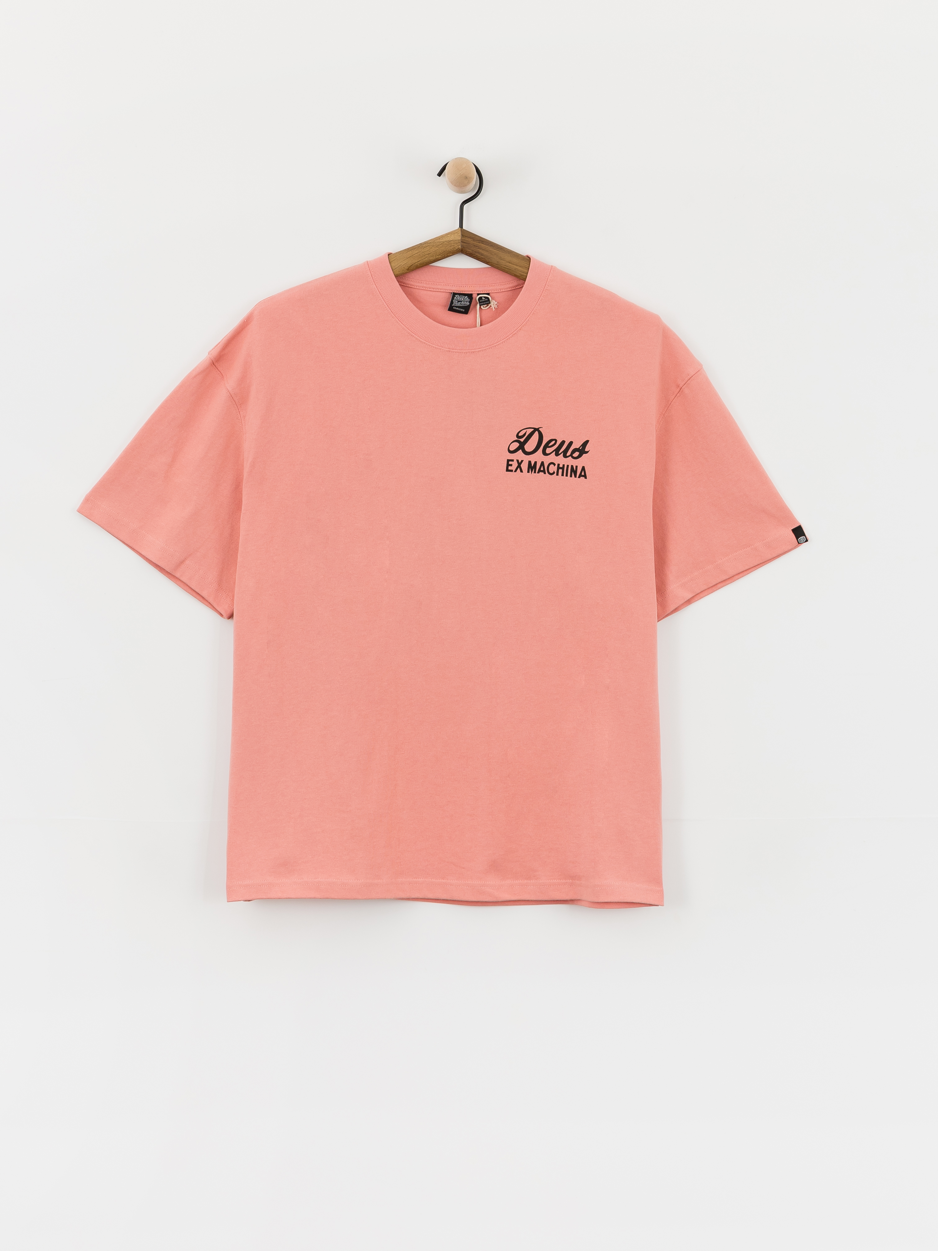 Tricou Deus Ex Machina Seoul Sign (lobster bisque pink)