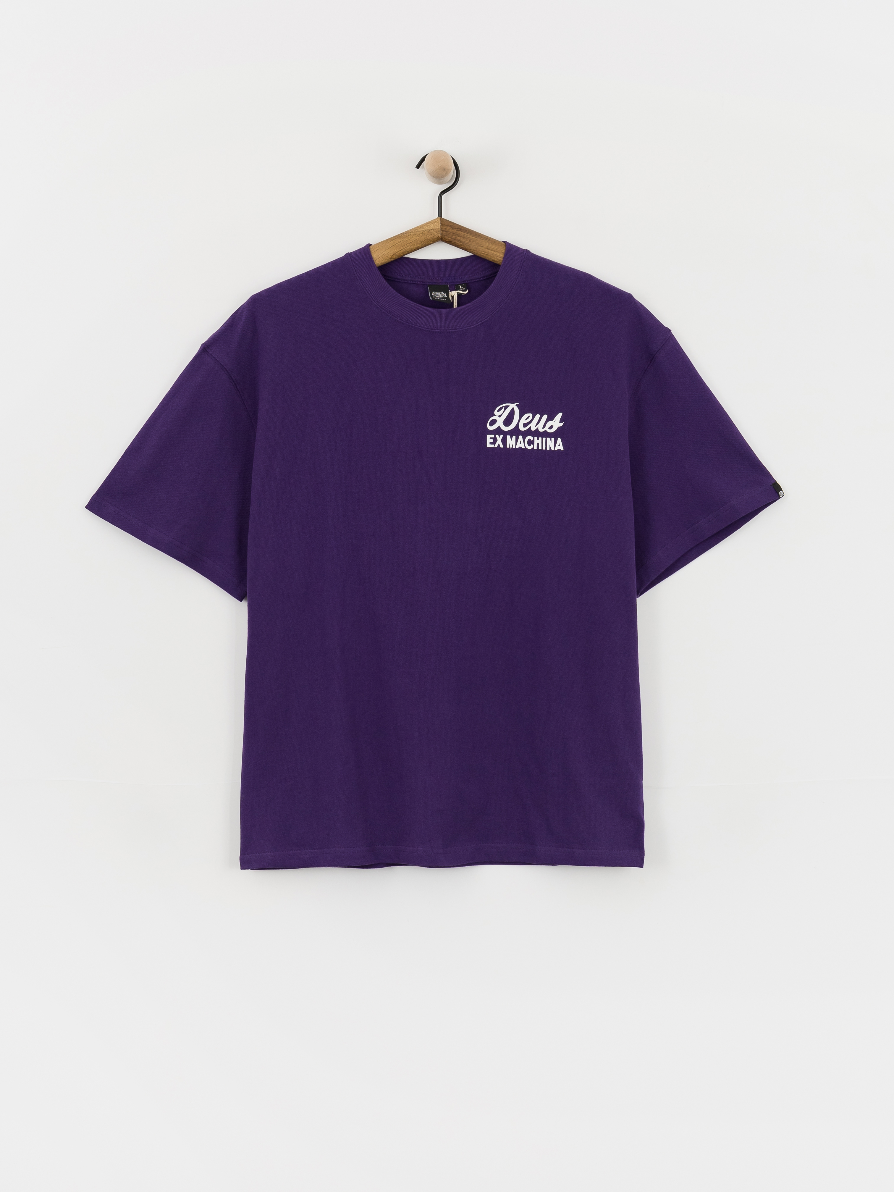 Tricou Deus Ex Machina Venice Sign (violet indigo)