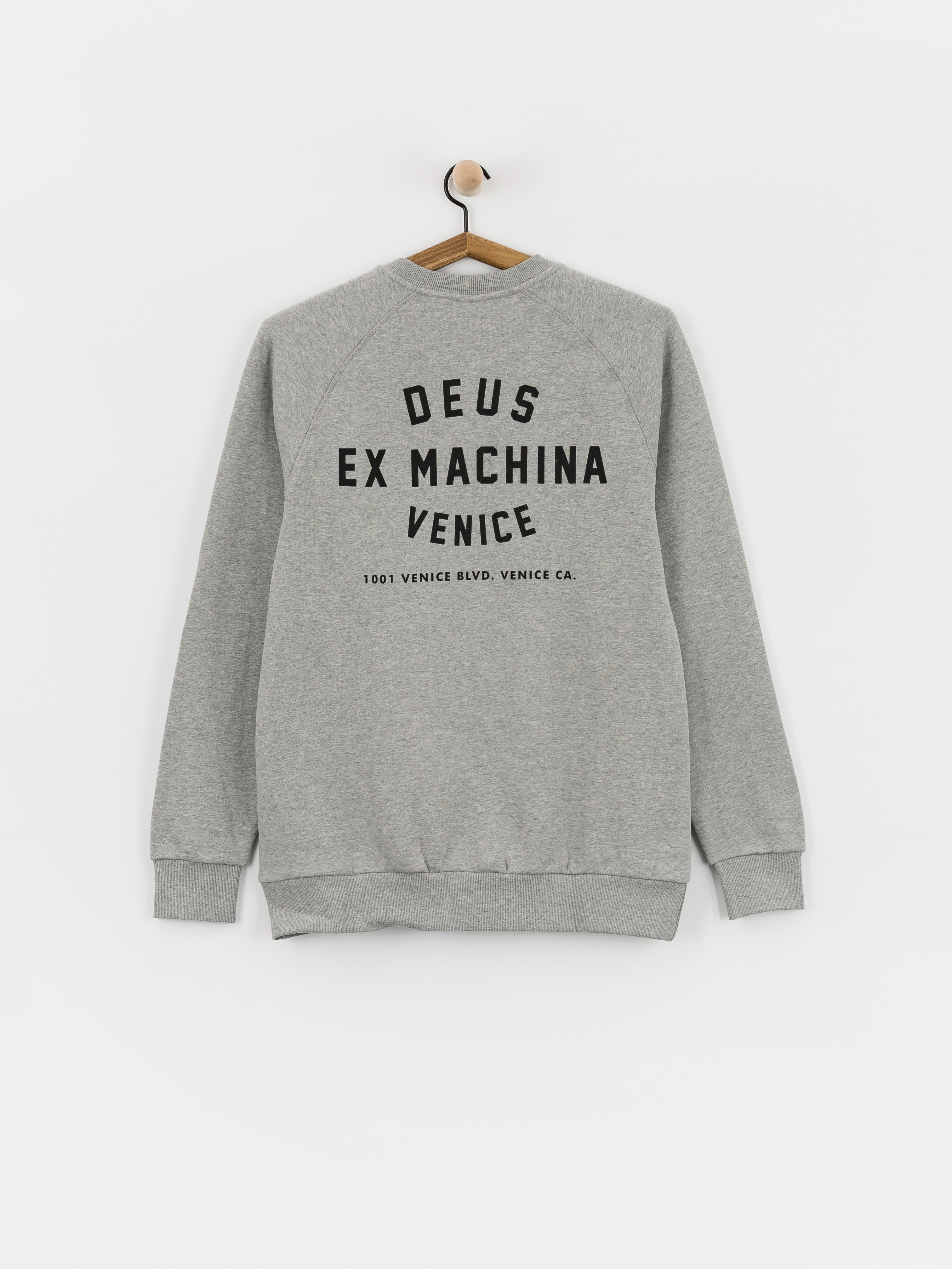 Hanorac Deus Ex Machina Venice Address Crew (grey marle)