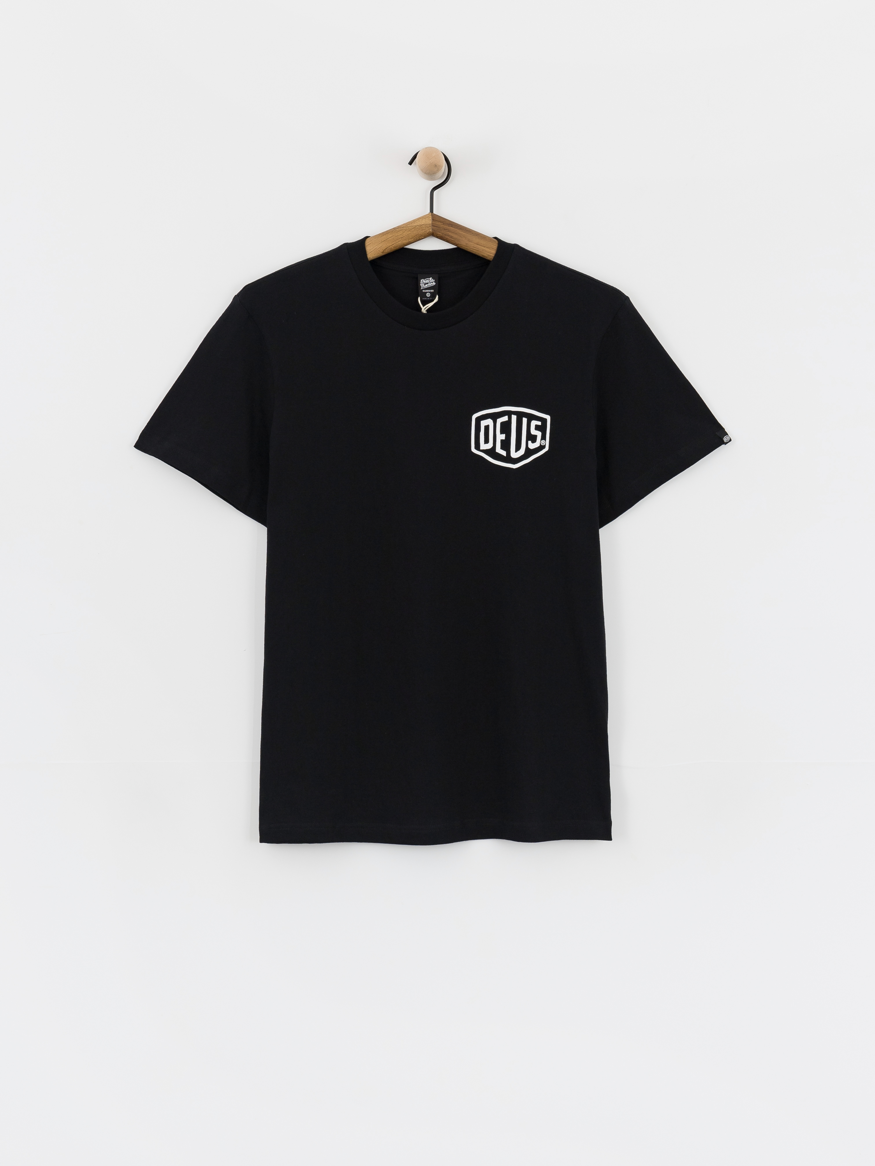 Tricou Deus Ex Machina Biarritz Address (black)