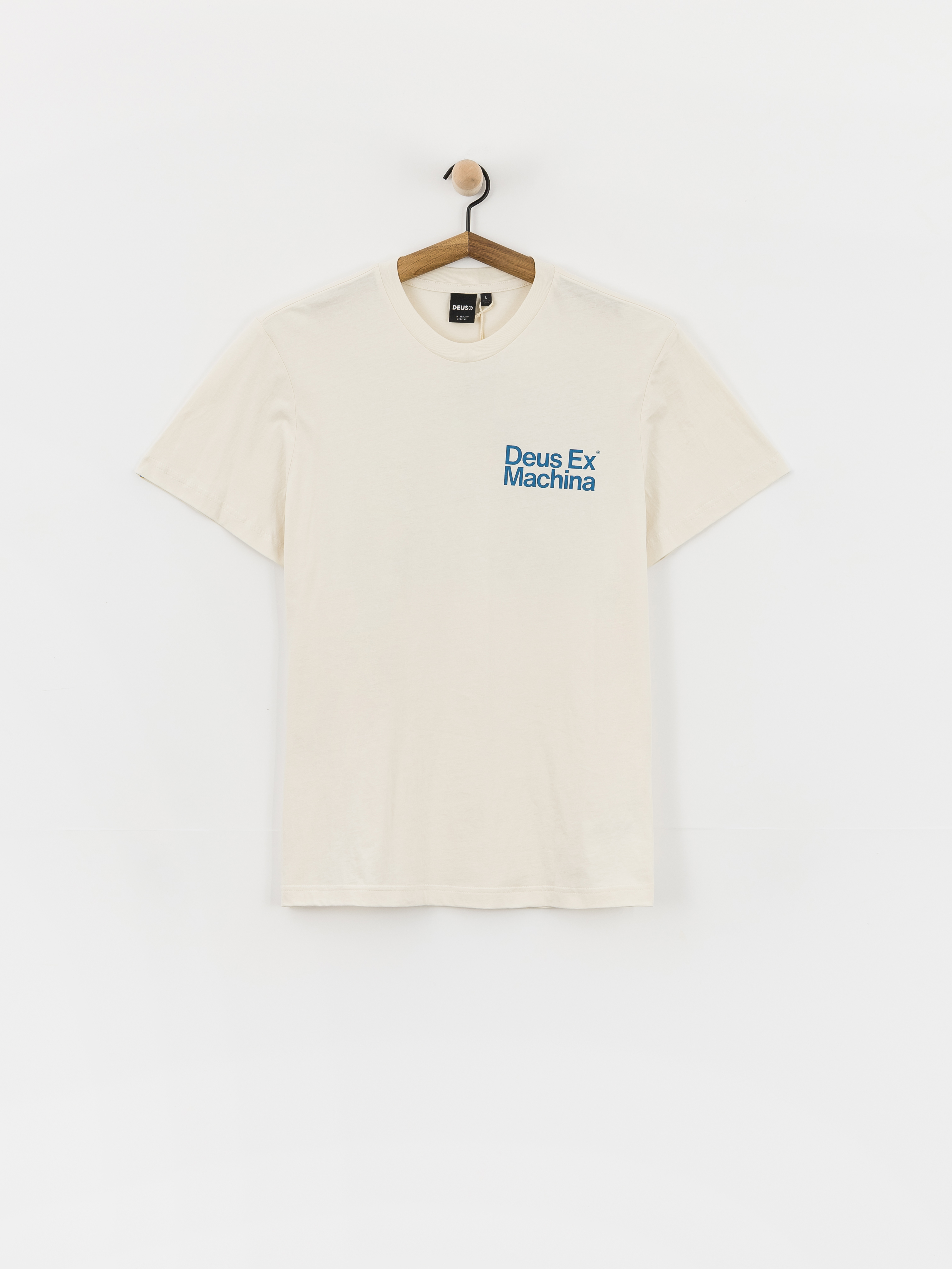 Tricou Deus Ex Machina Plenty Good (vintage white)