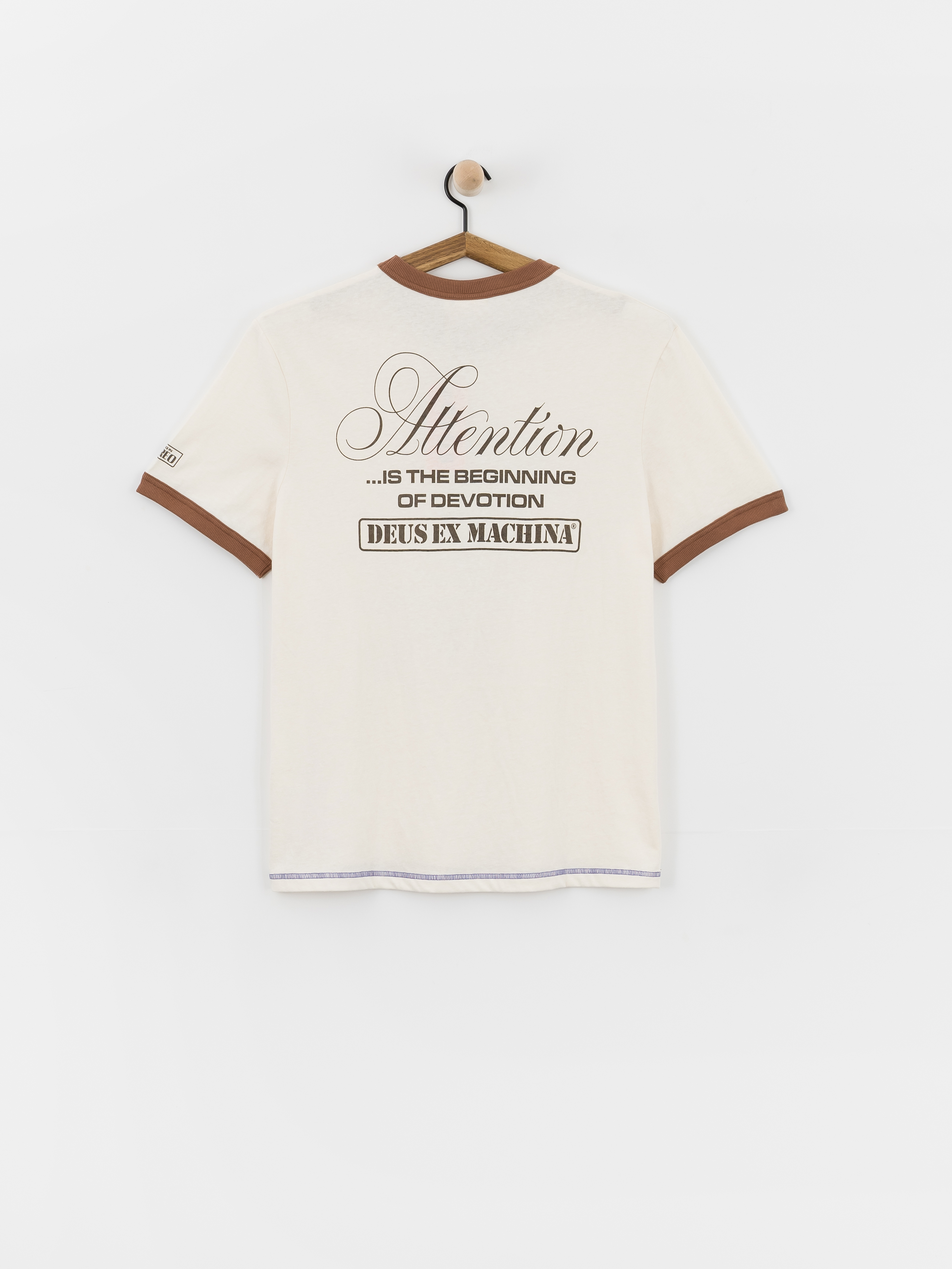 Tricou Deus Ex Machina Beat Down (dirty white)