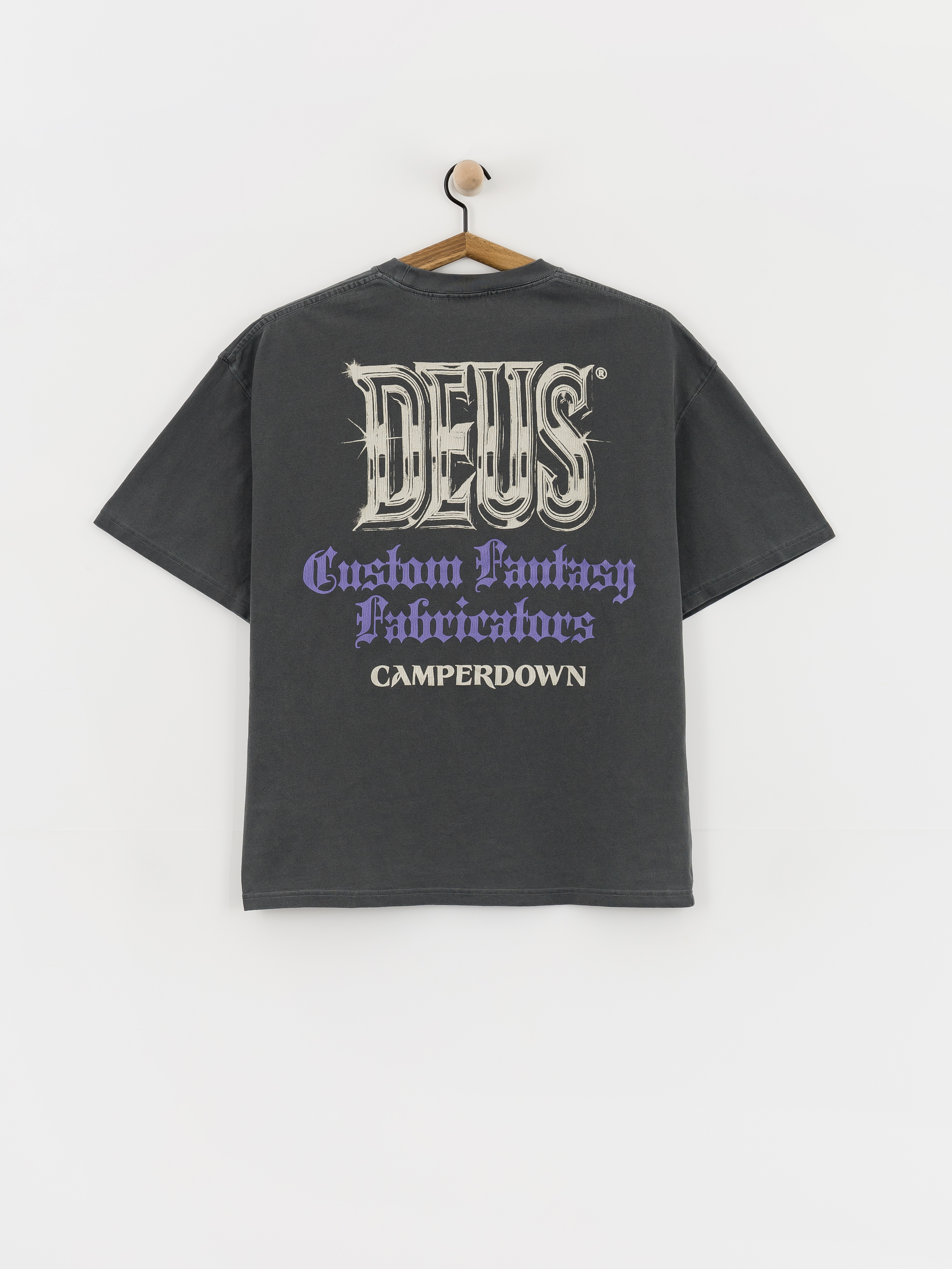 Tricou Deus Ex Machina Metal Fabricator (anthracite)