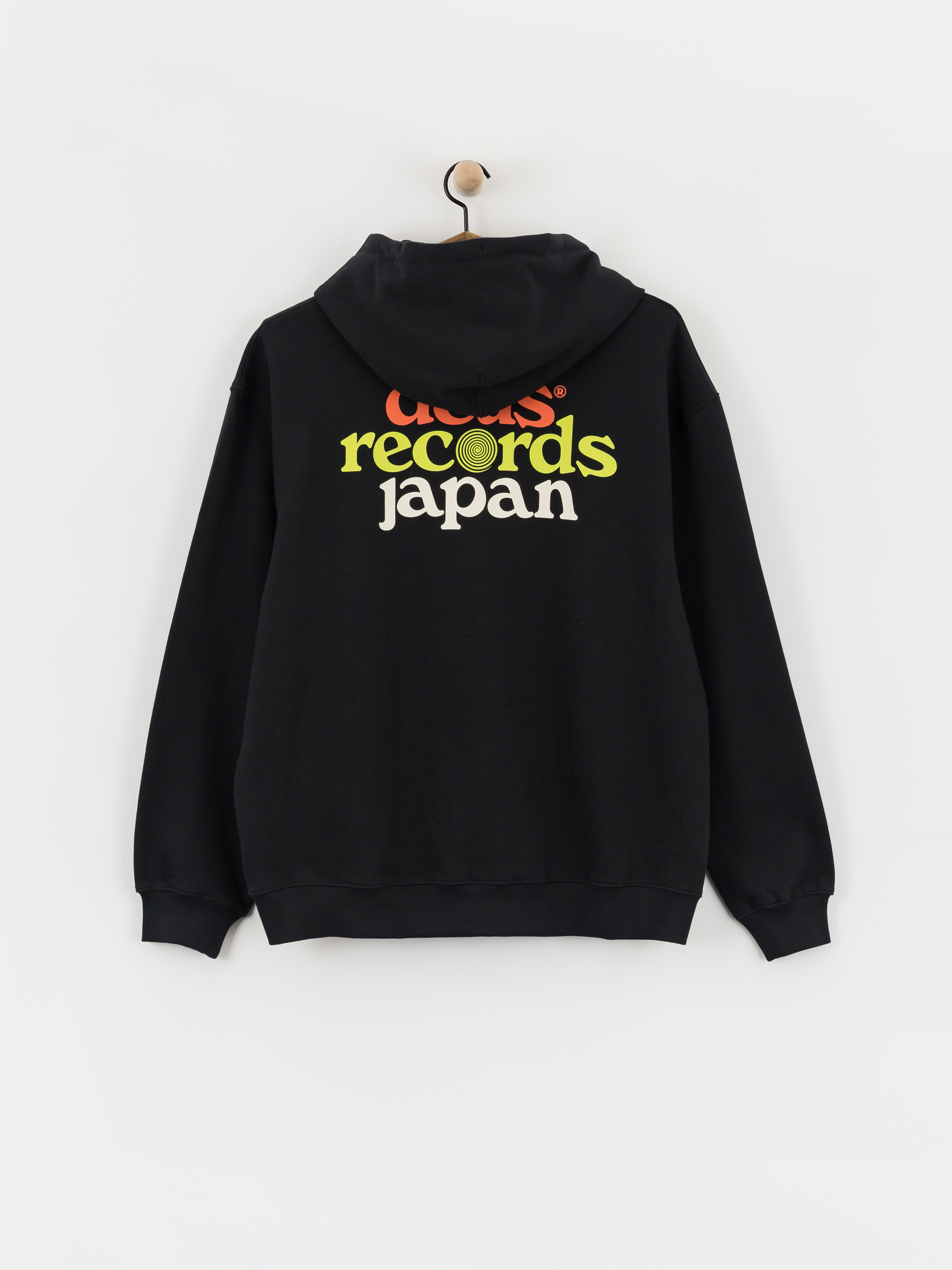 Hanorac cu glugu0103 Deus Ex Machina Strata ZHD (black)