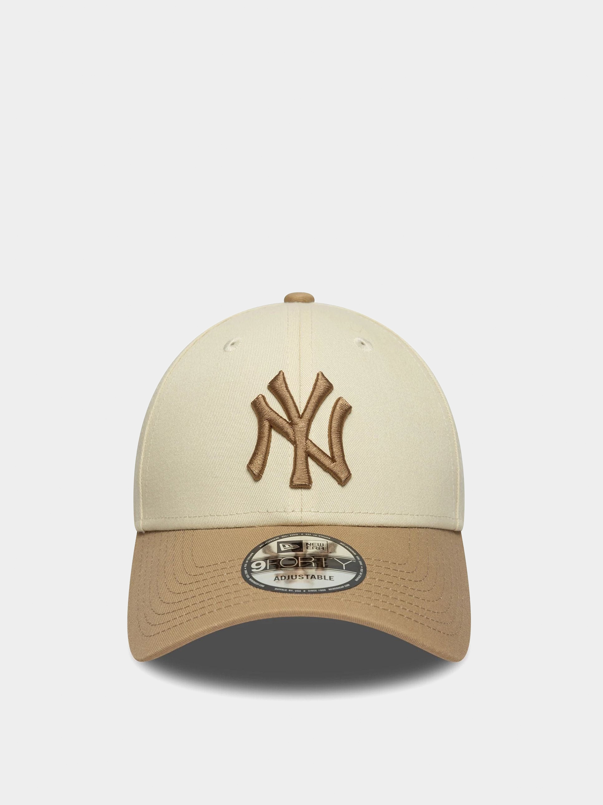 Șapcă New Era Colour Block 9Forty New York Yankees (light cream/camel)