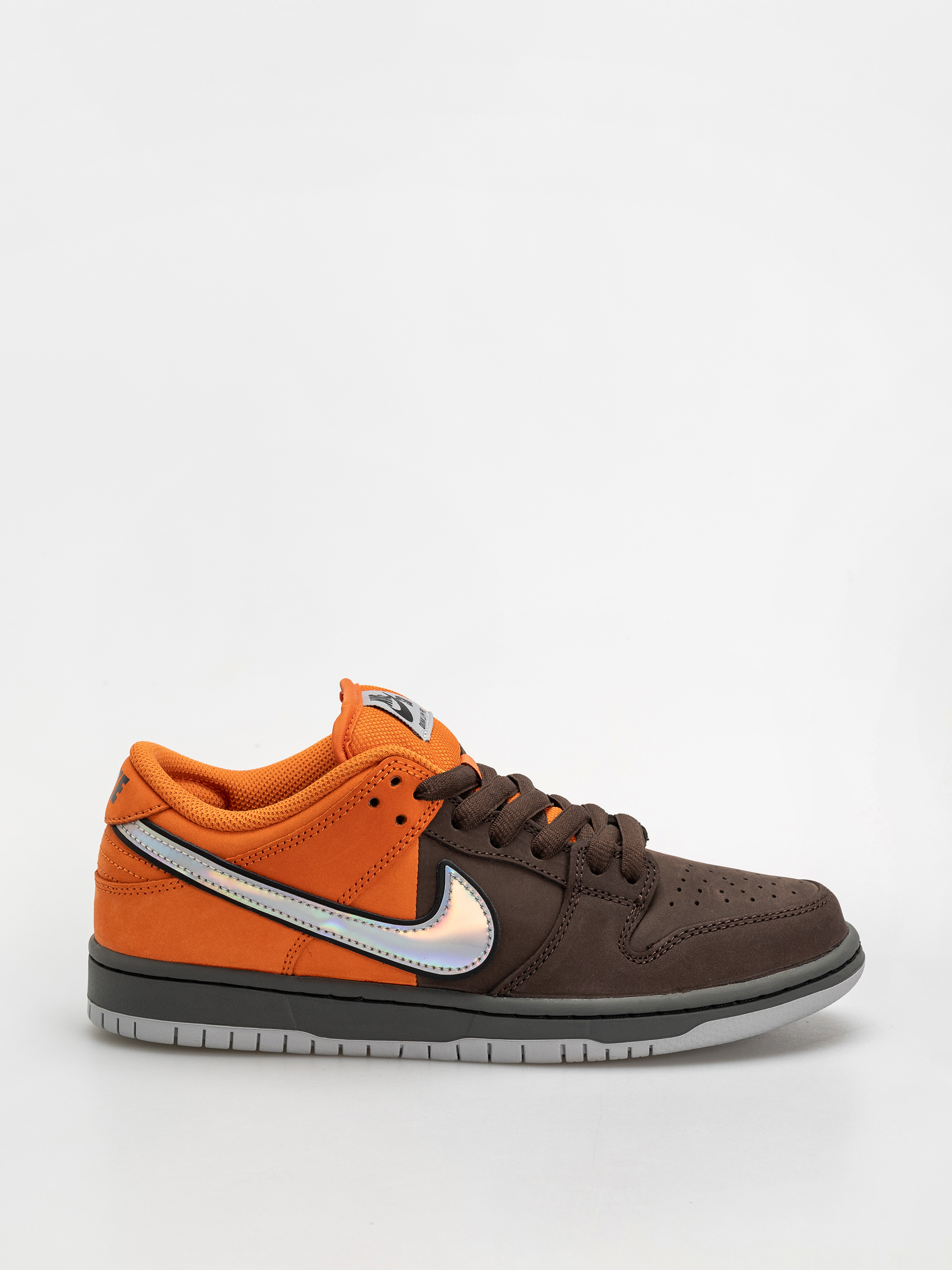 Pantofi Nike SB Dunk Low Pro (safety orange/wolf grey baroque brown)