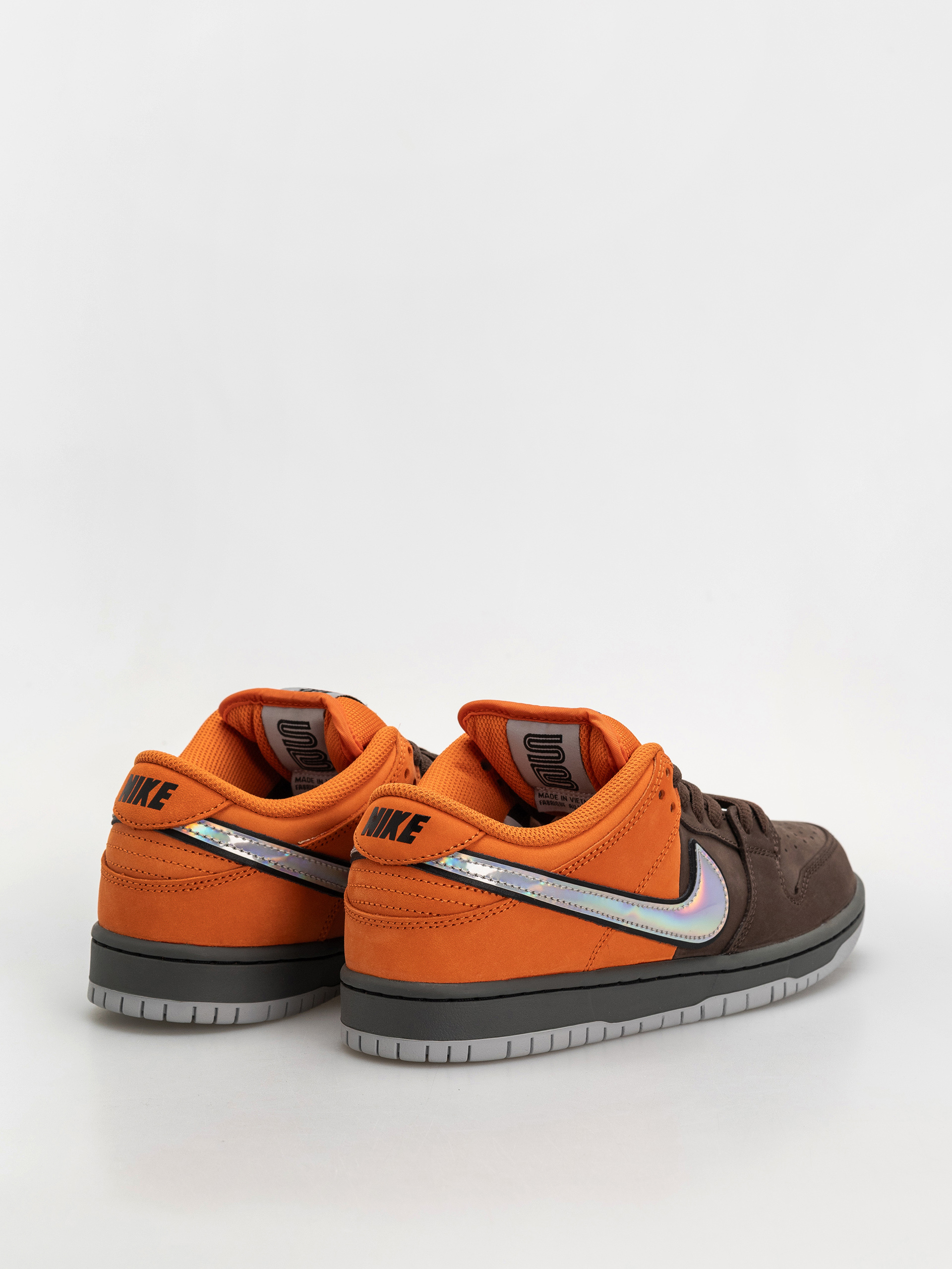 Pantofi Nike SB Dunk Low Pro (safety orange/wolf grey baroque brown)