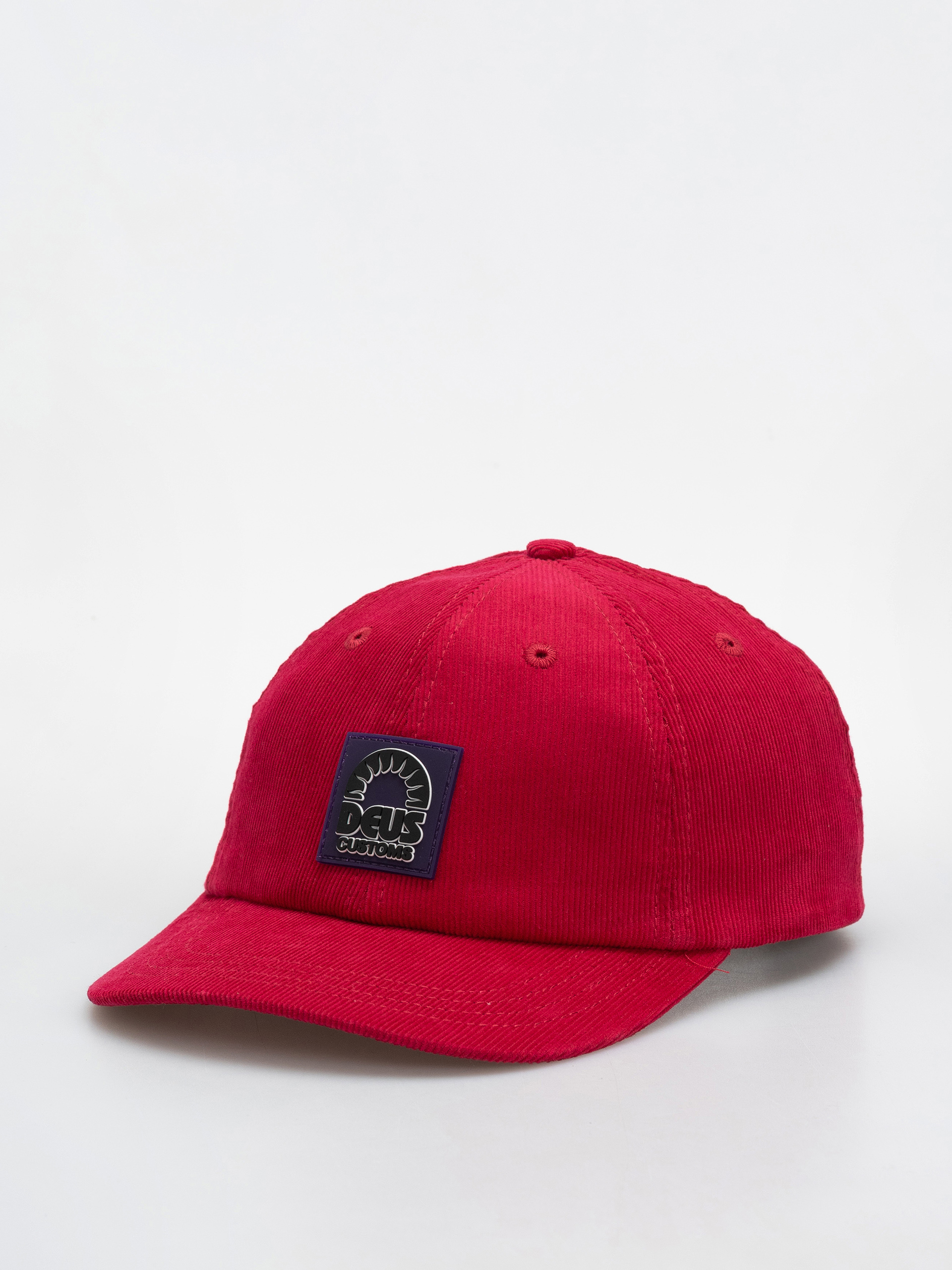 Șapcă Deus Ex Machina Melodies Cord (melon red)