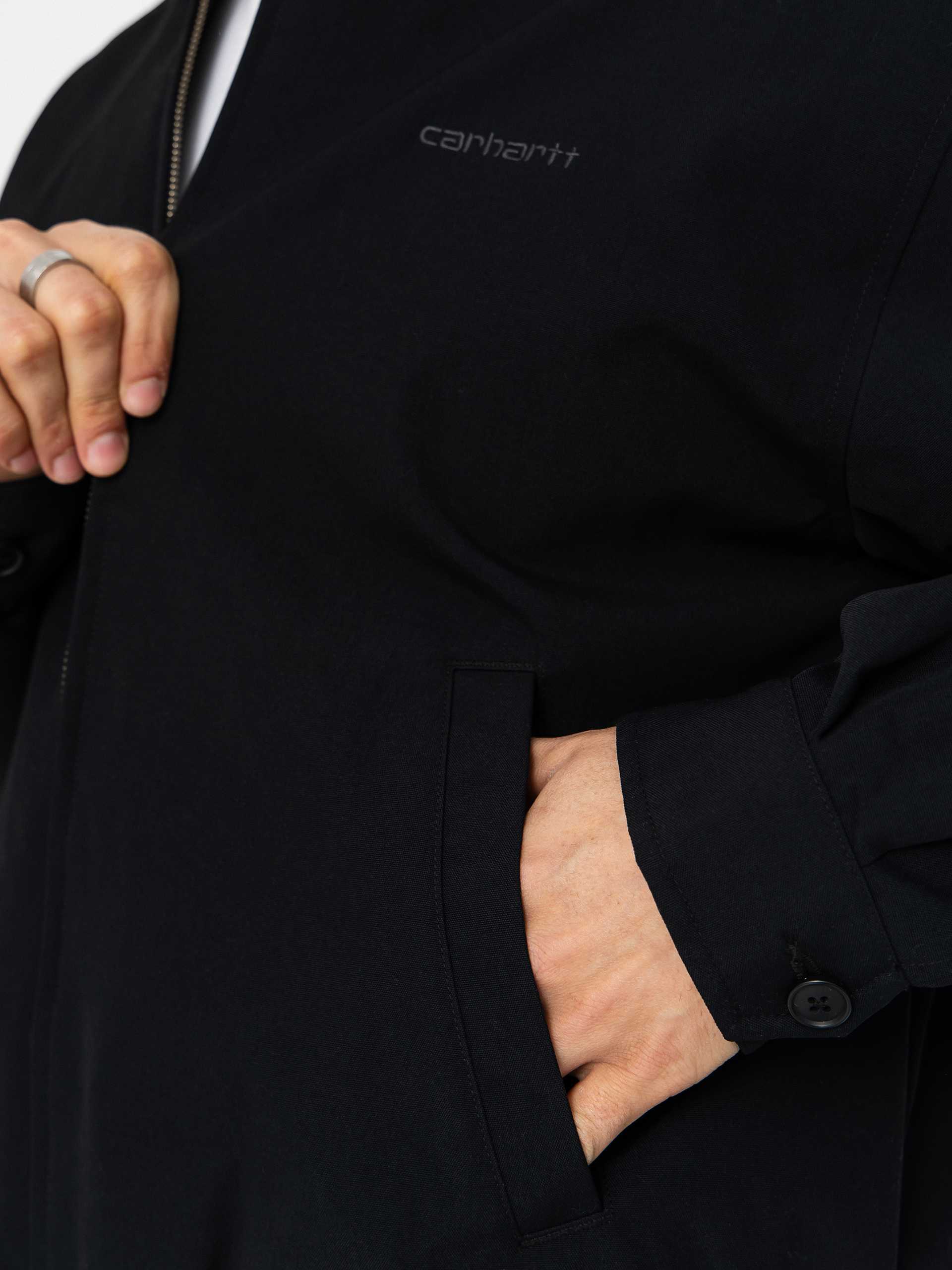 Geacă Carhartt WIP Neven (black/graphite)