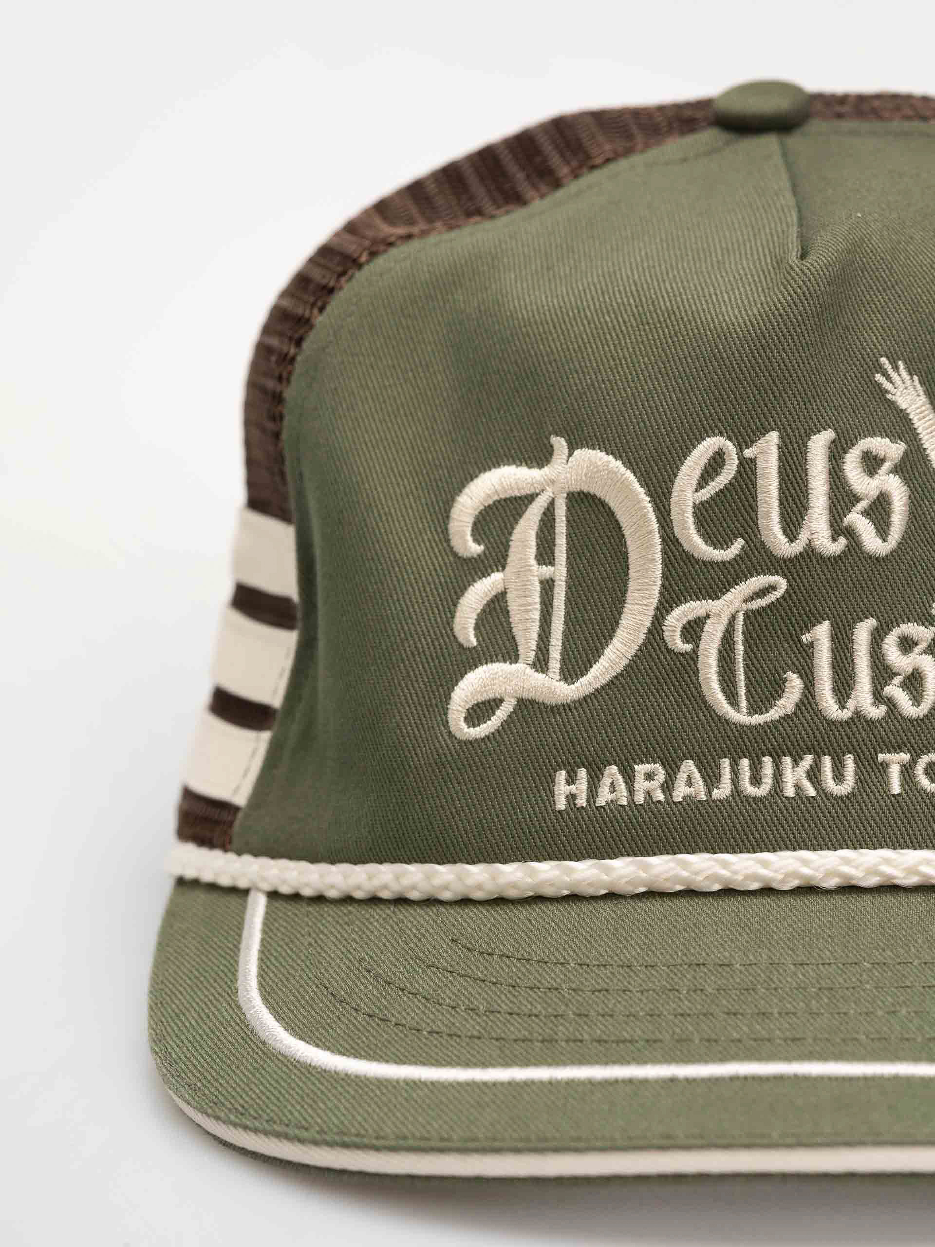 Șapcă Deus Ex Machina Beep Beep Trucker (pine green)