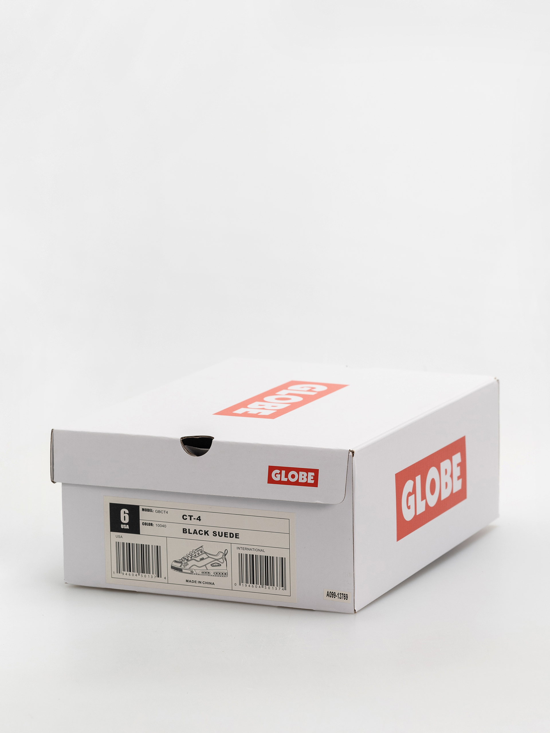 Pantofi Globe CT 4 (black suede)