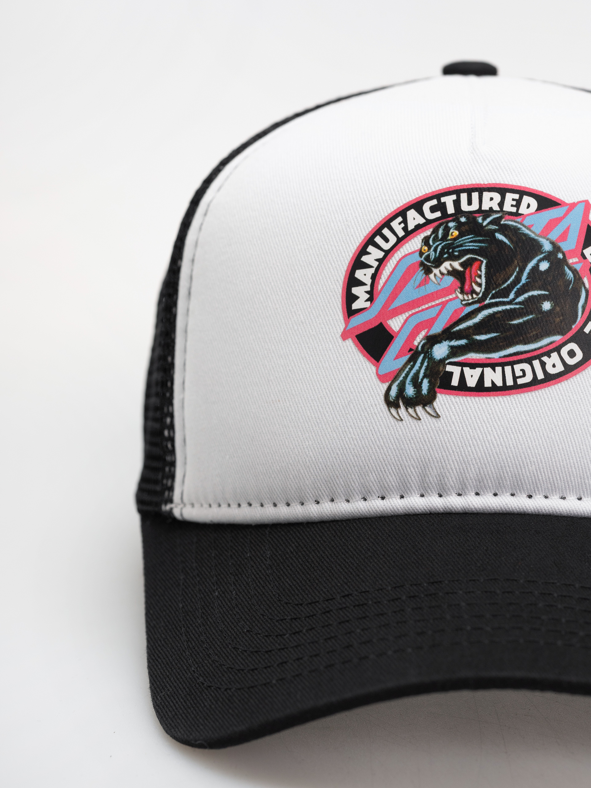 Șapcă Santa Cruz Natas Sketch Panther Meshback (black/white)