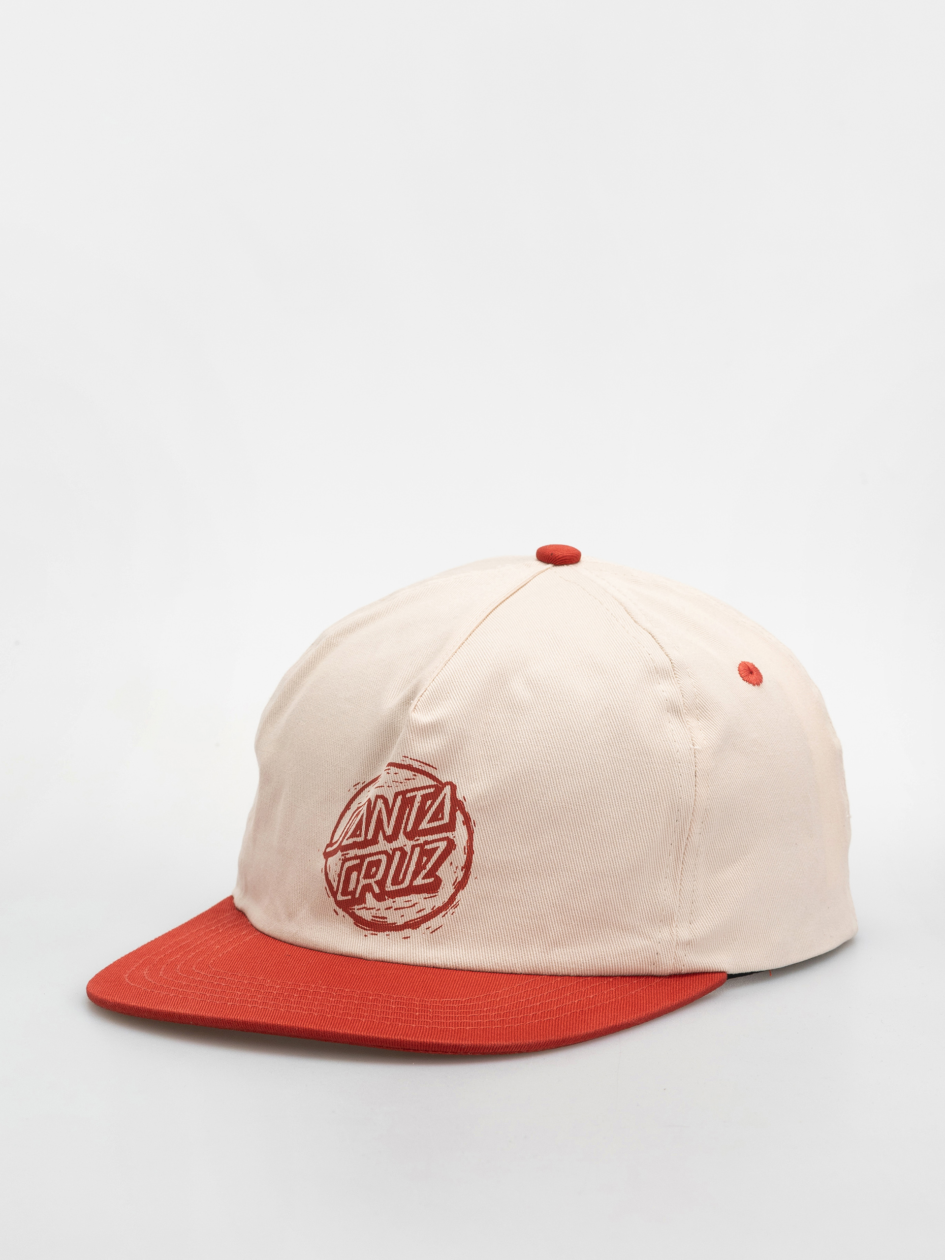 Șapcă Santa Cruz Stamped Opus Snapback (off white/ketchup)