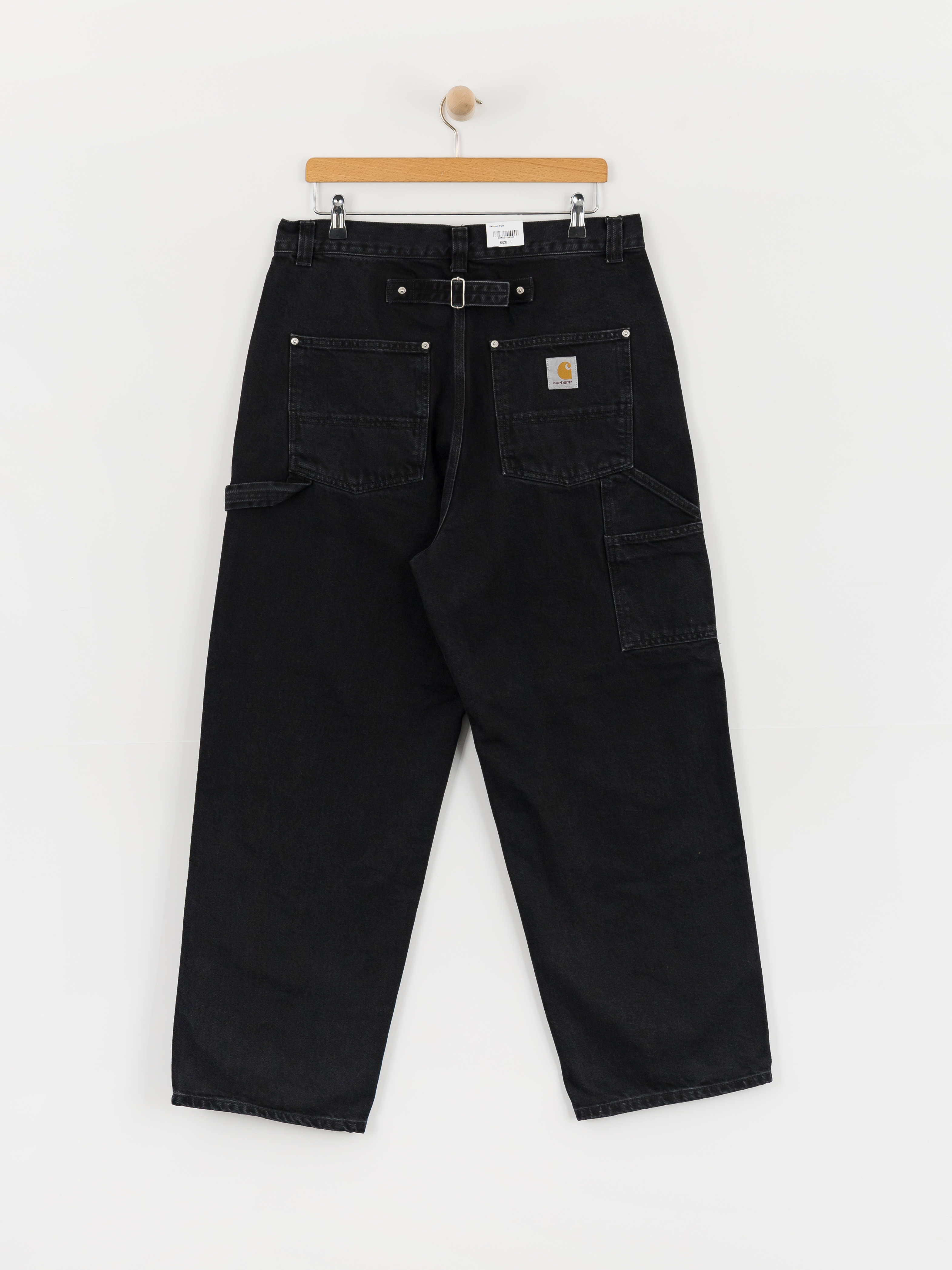 Pantaloni Carhartt WIP Belmont (black stone washed)