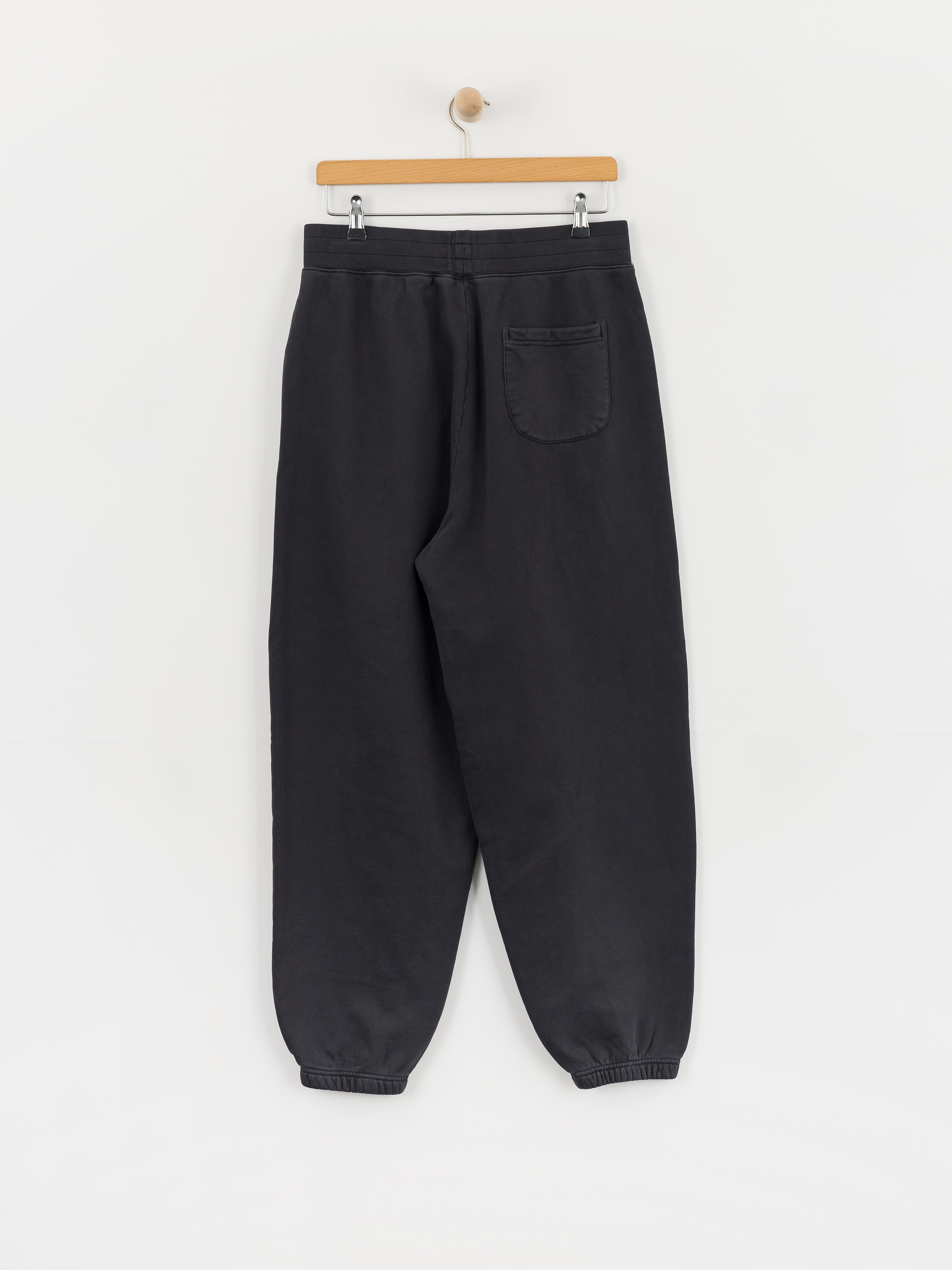 Pantaloni Deus Ex Machina Shield Garment Dyed Track (black)