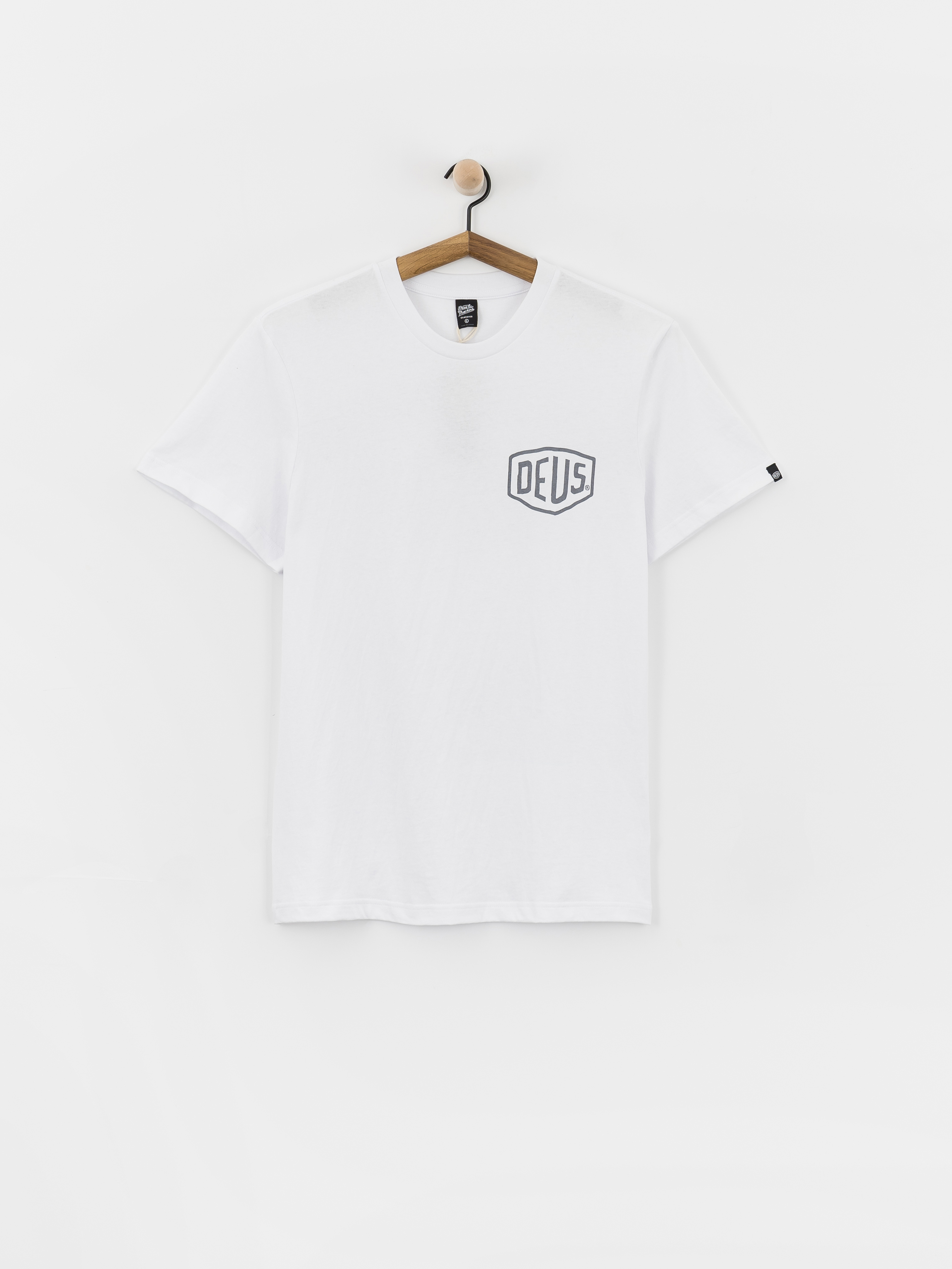 Tricou Deus Ex Machina Camperdown Address (white)