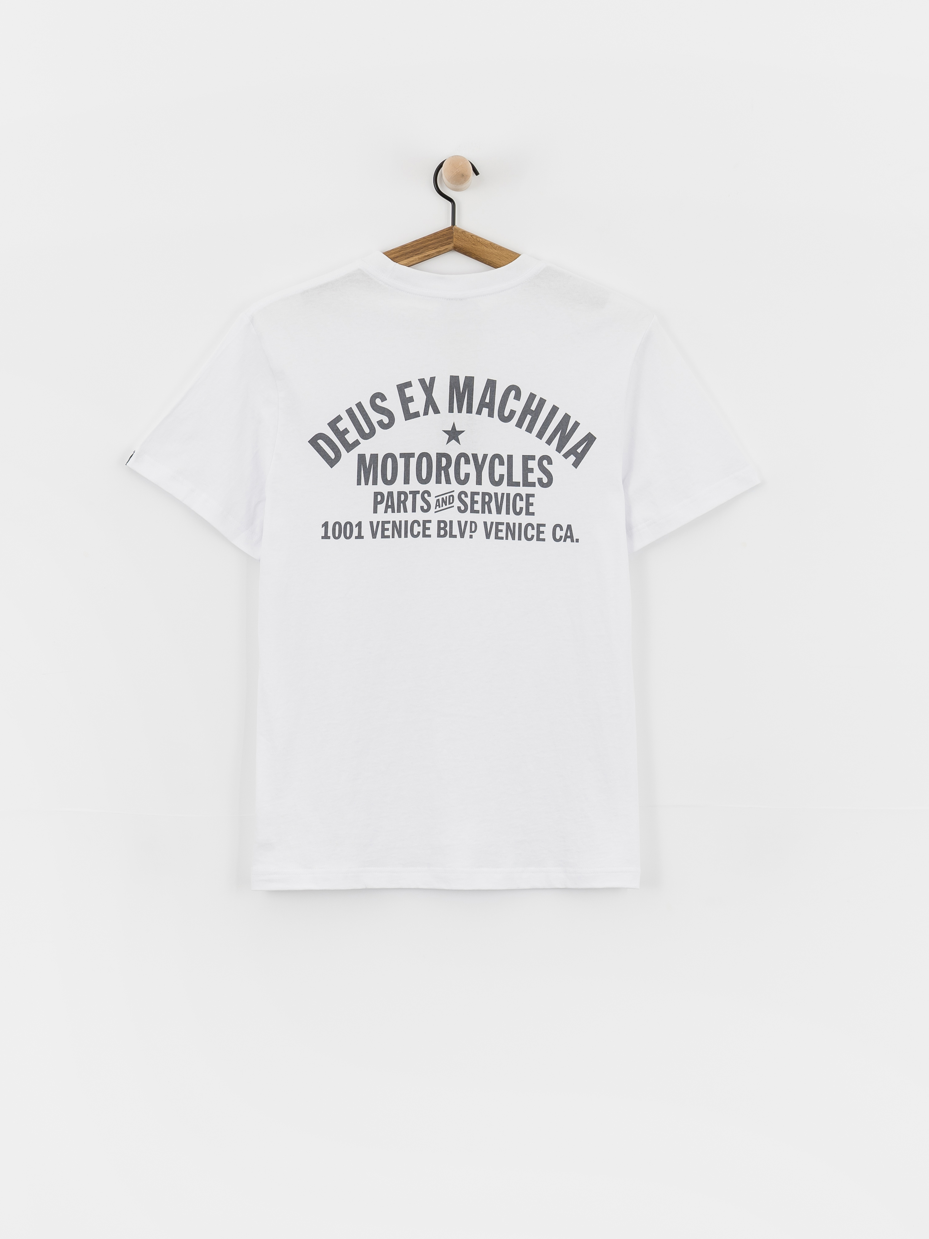 Tricou Deus Ex Machina Venice Address (white)