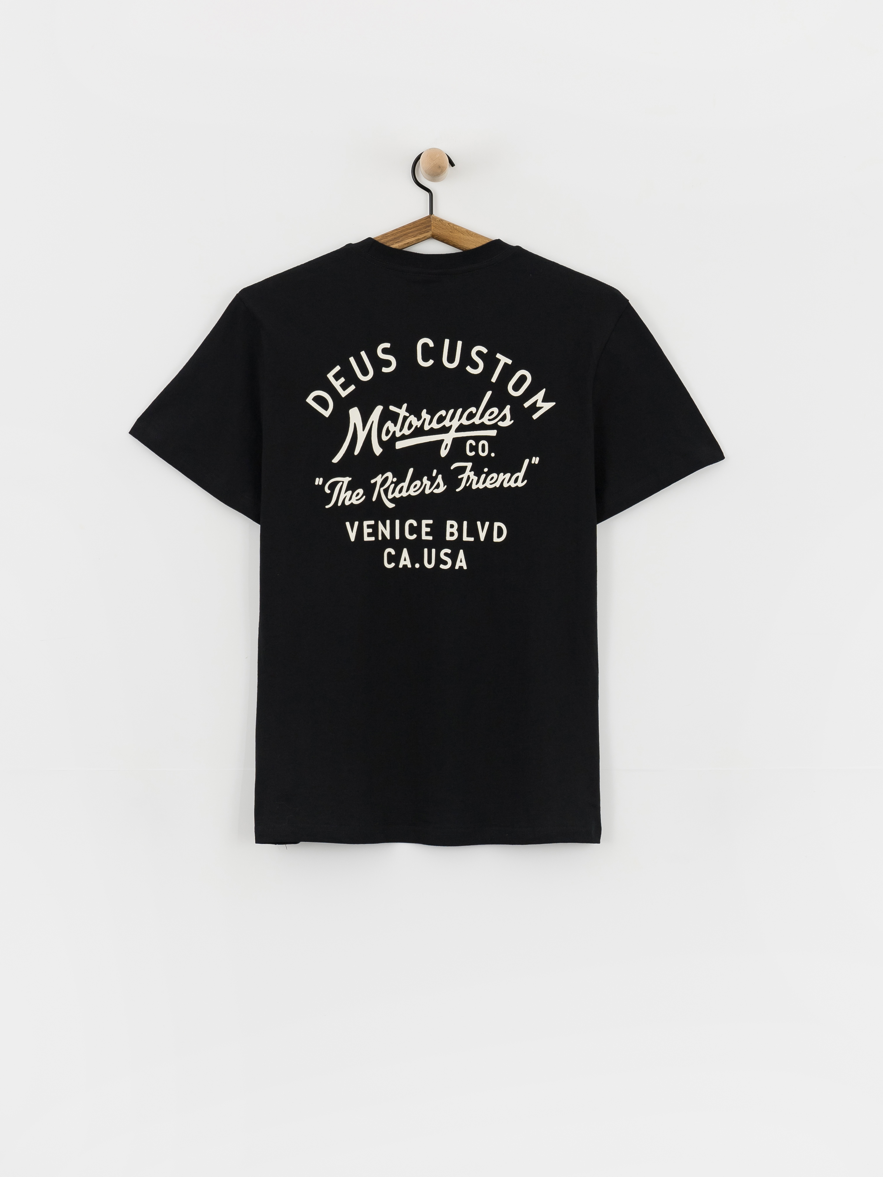 Tricou Deus Ex Machina Camber (black)
