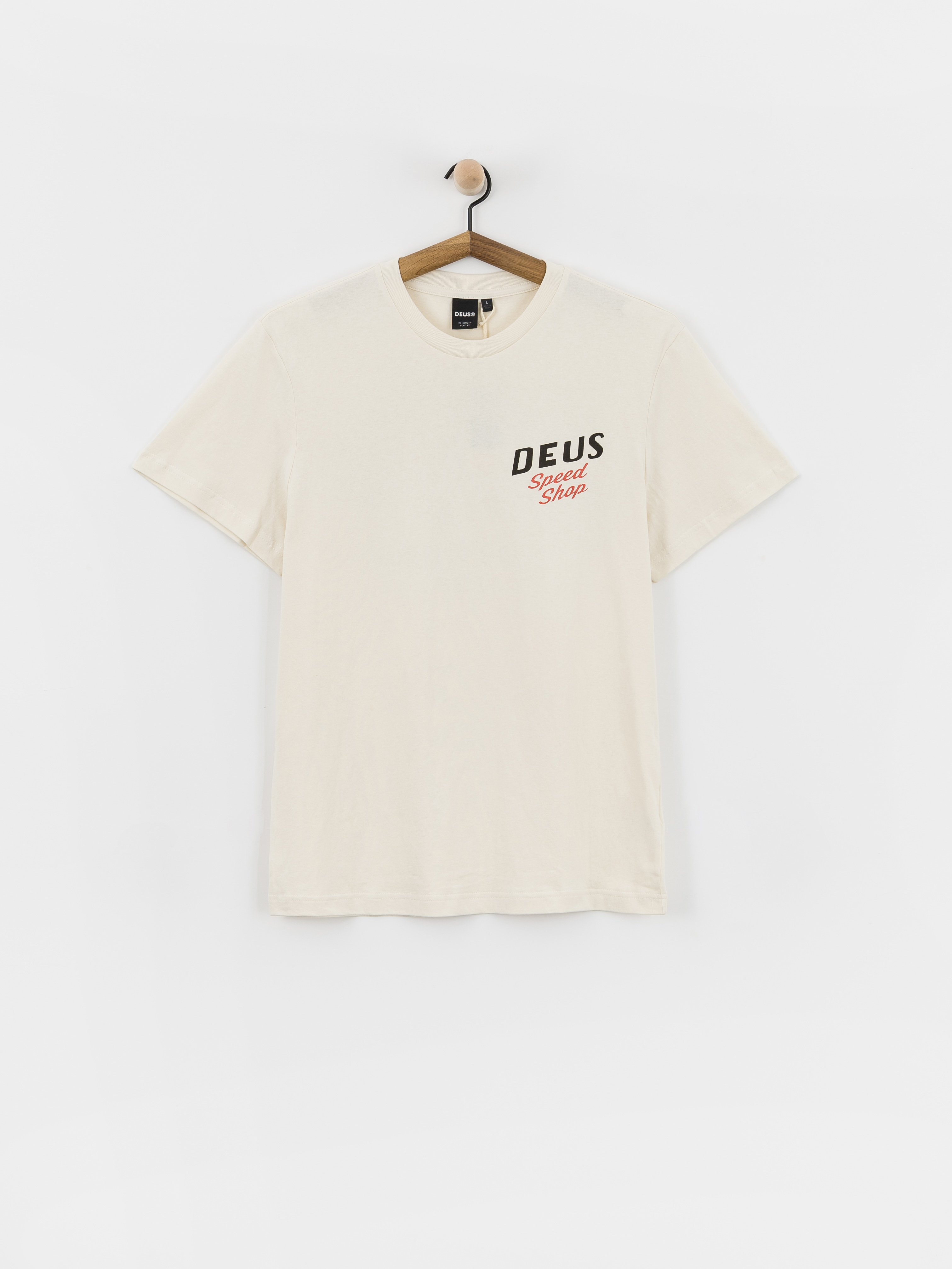 Tricou Deus Ex Machina Dogleg (dirty white)