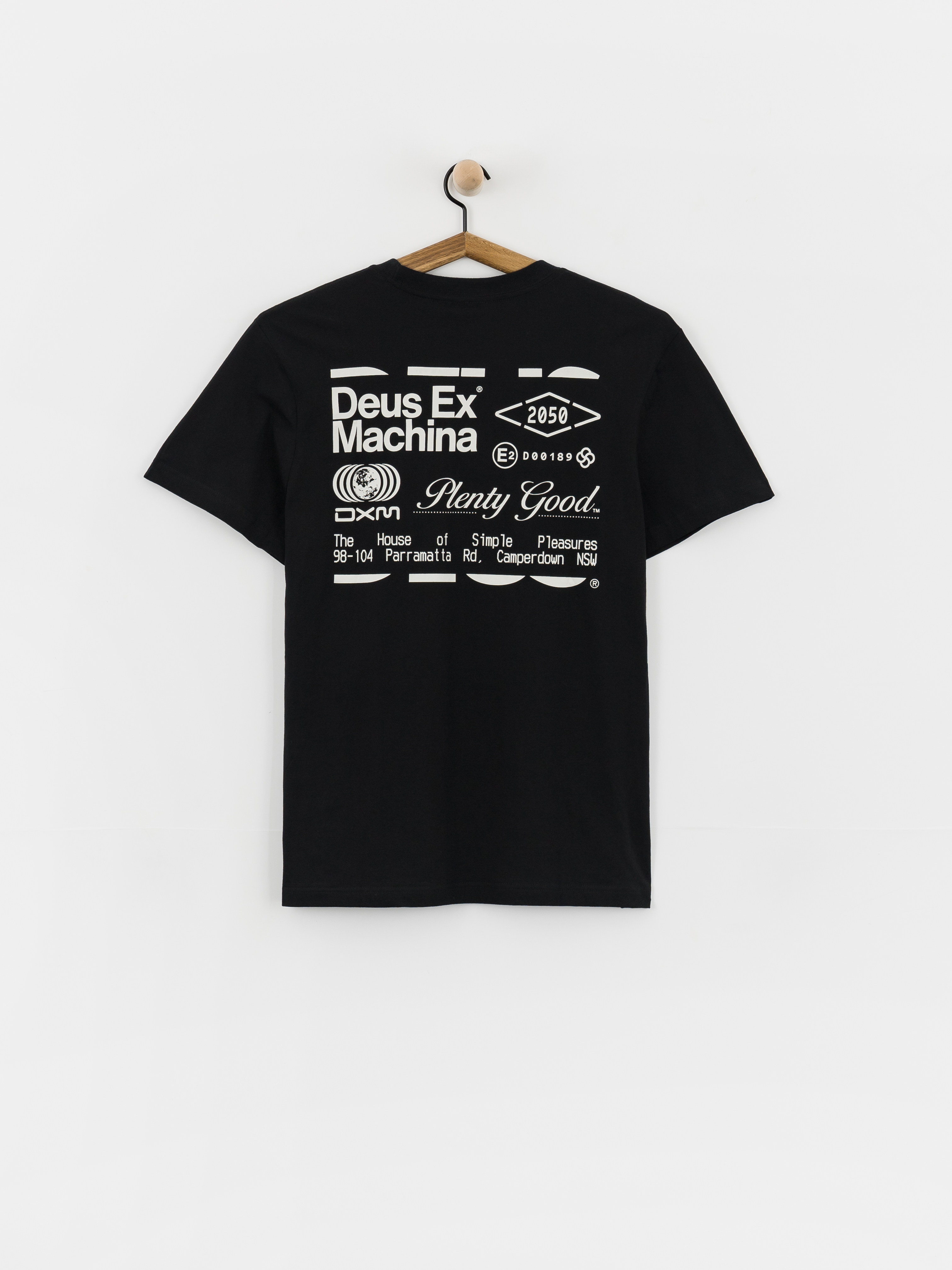 Tricou Deus Ex Machina Plenty Good (black)