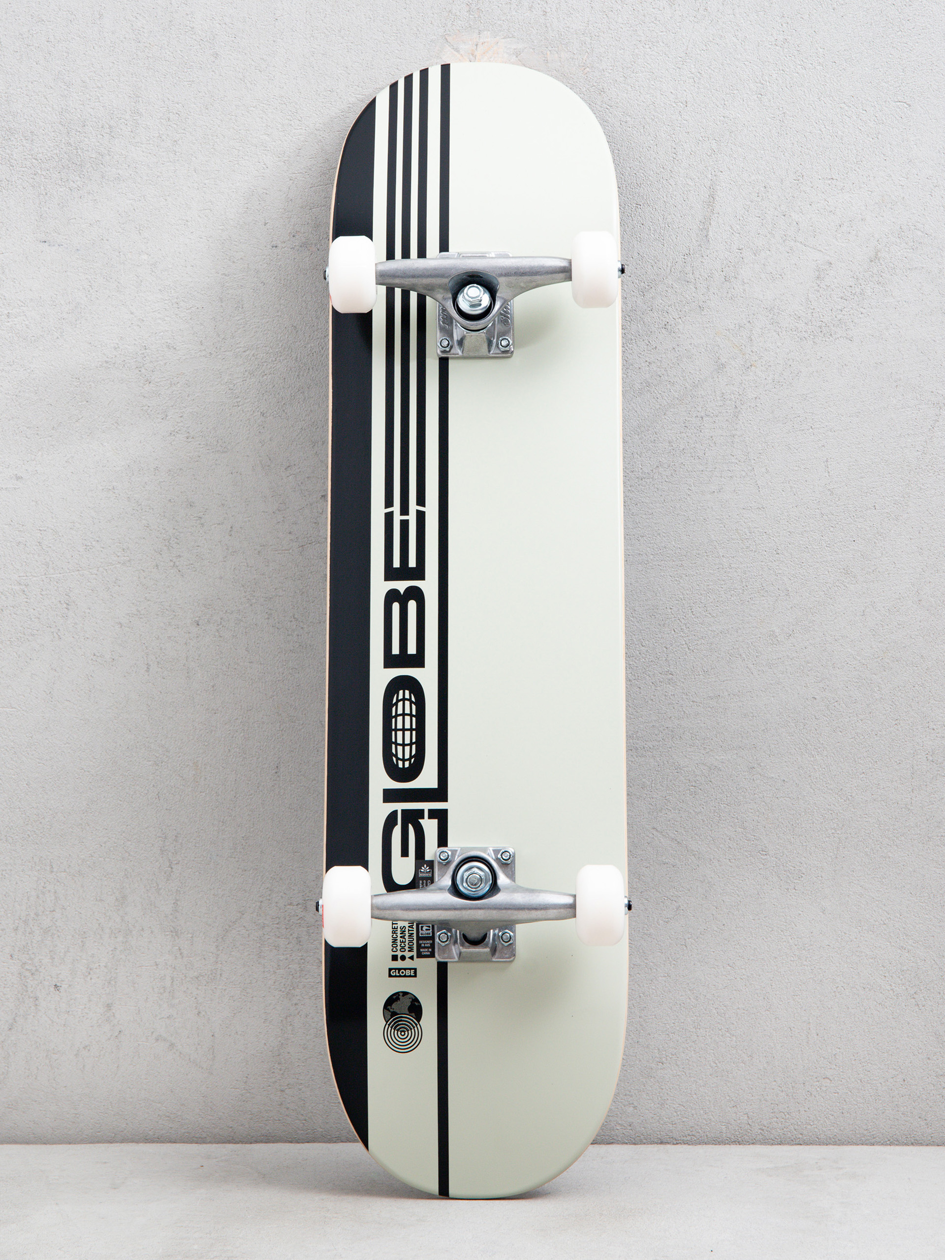 Skateboard Globe G0 Strype Hard (black/off white)