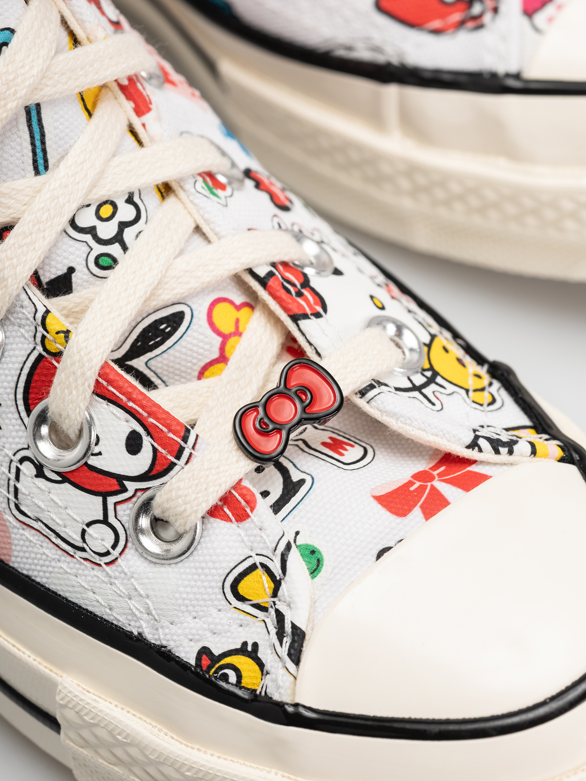 Teniși Converse Chuck 70 Hi (white/pink/green)