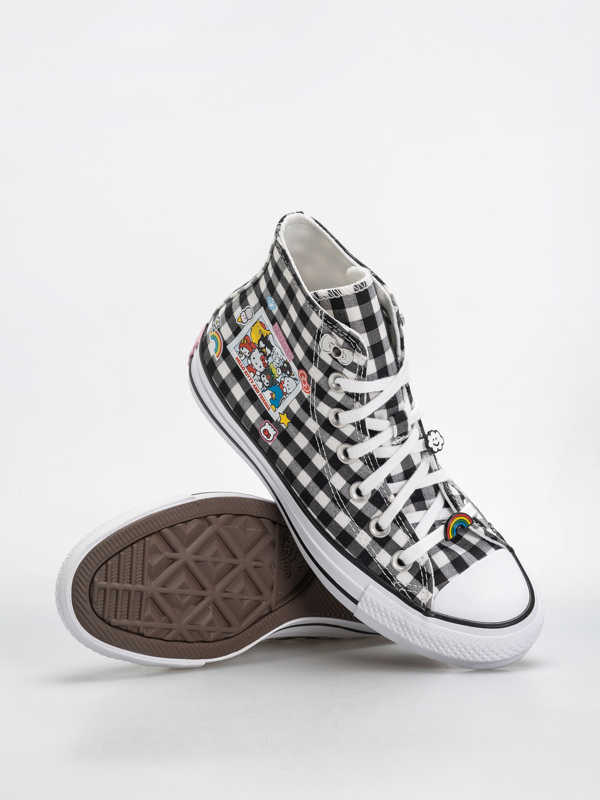 Teniși Converse Chuck Taylor All Star Hi (black/white/pink)