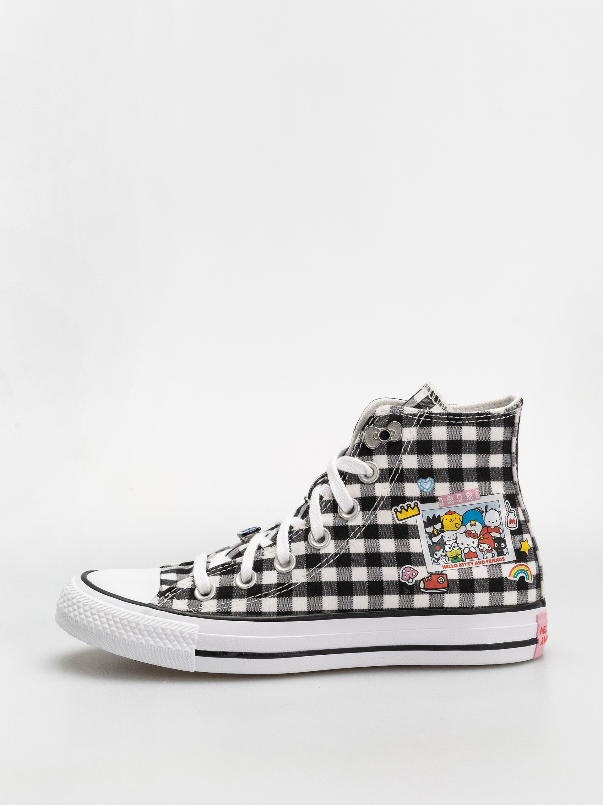Teniși Converse Chuck Taylor All Star Hi (black/white/pink)