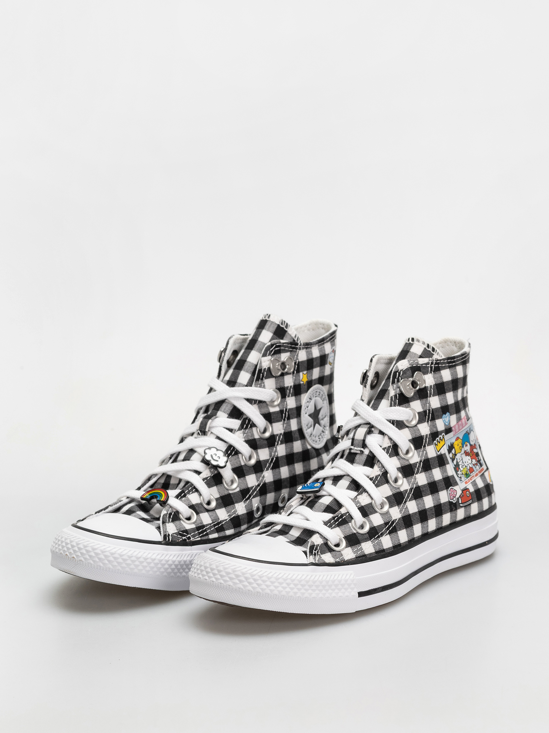 Teniși Converse Chuck Taylor All Star Hi (black/white/pink)