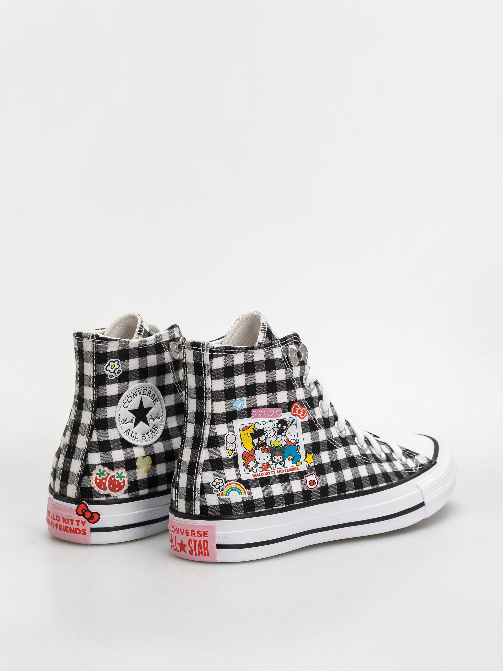 Teniși Converse Chuck Taylor All Star Hi (black/white/pink)