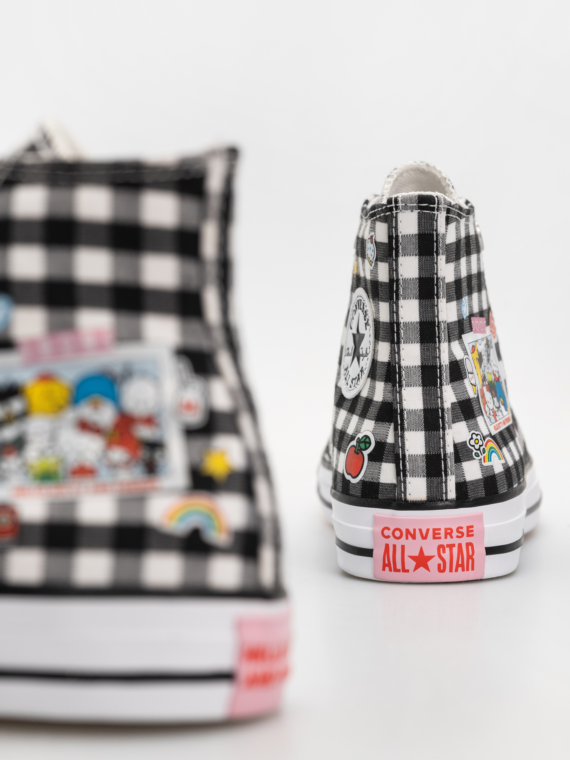 Teniși Converse Chuck Taylor All Star Hi (black/white/pink)