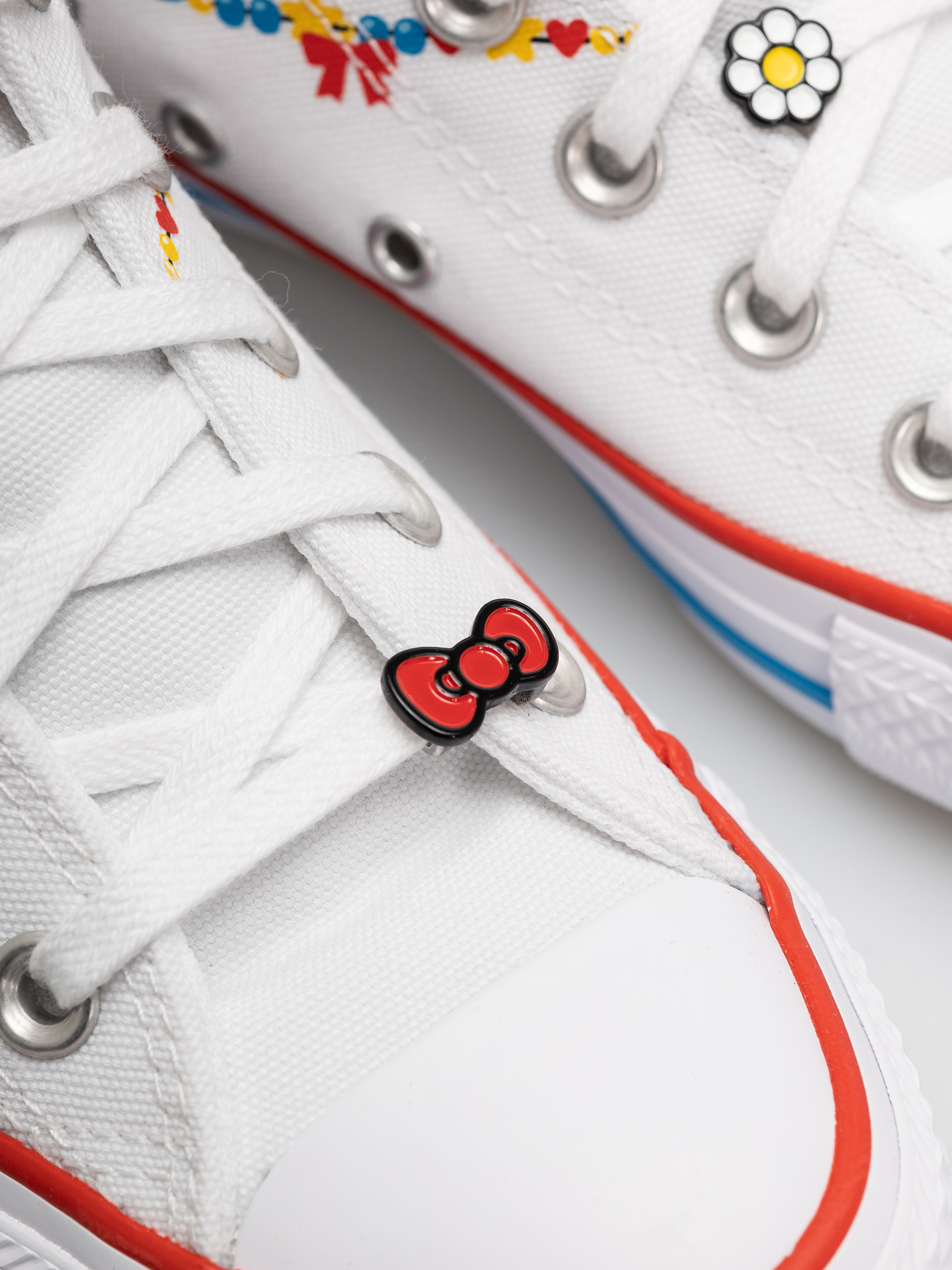 Teniși Converse Chuck Taylor All Star Hi (white/red/yellow)