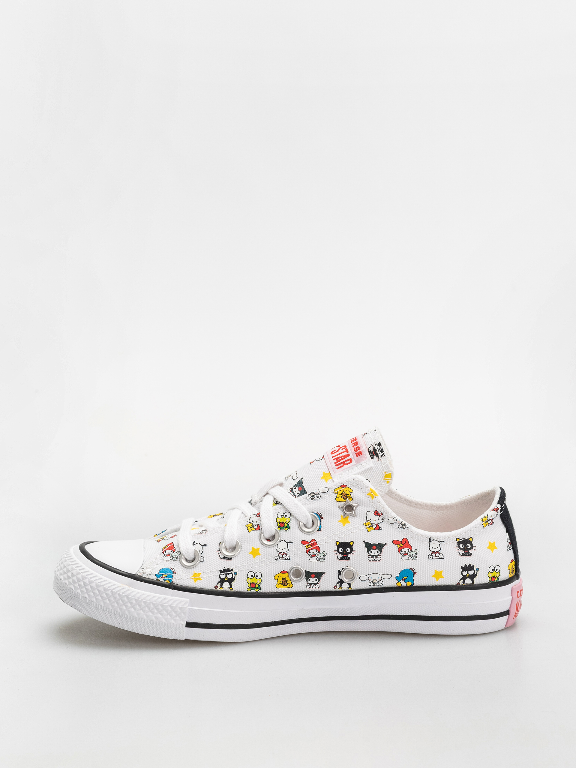 Teniși Converse Chuck Taylor All Star Ox (white/black/pink)