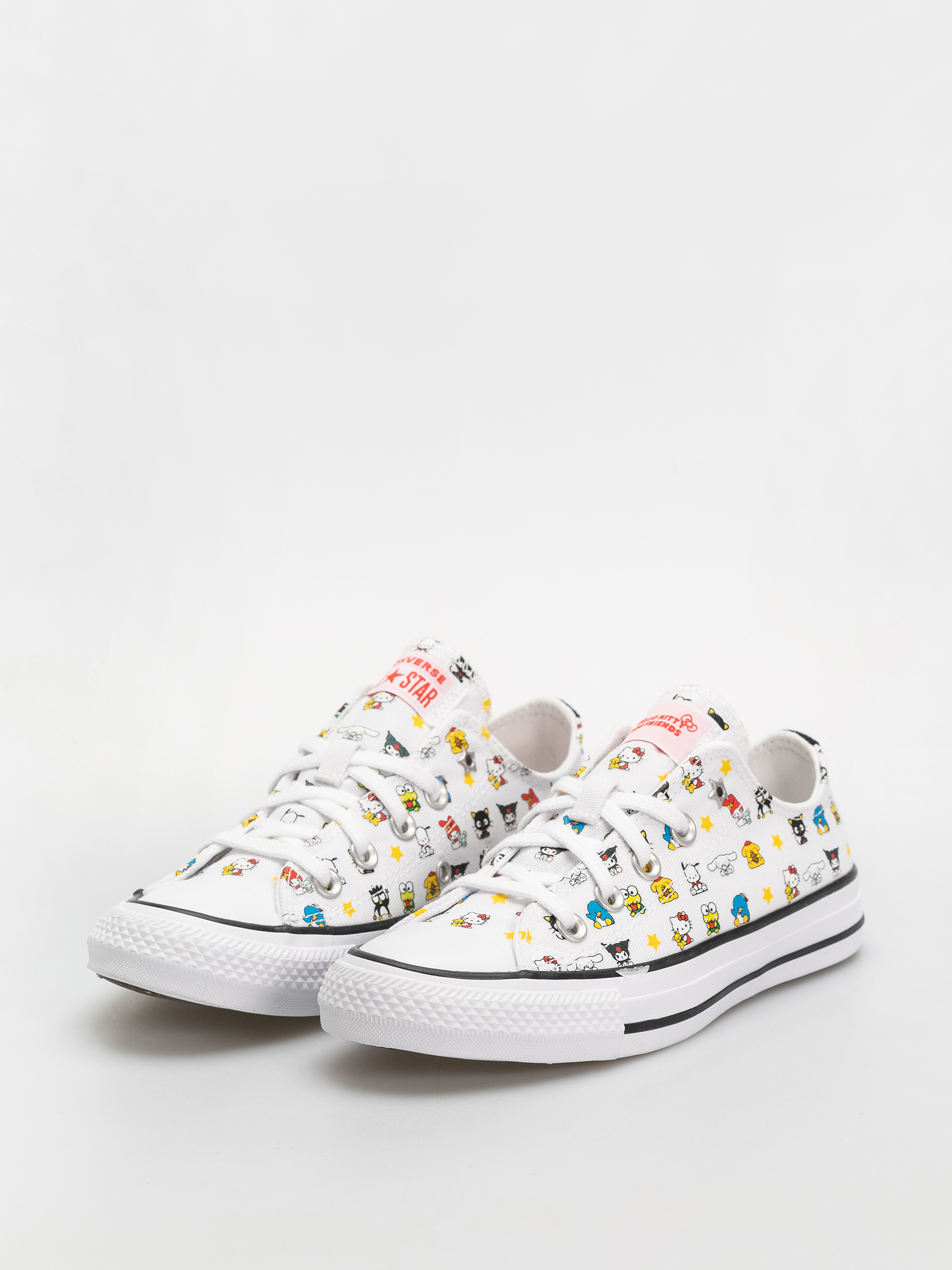 Teniși Converse Chuck Taylor All Star Ox (white/black/pink)