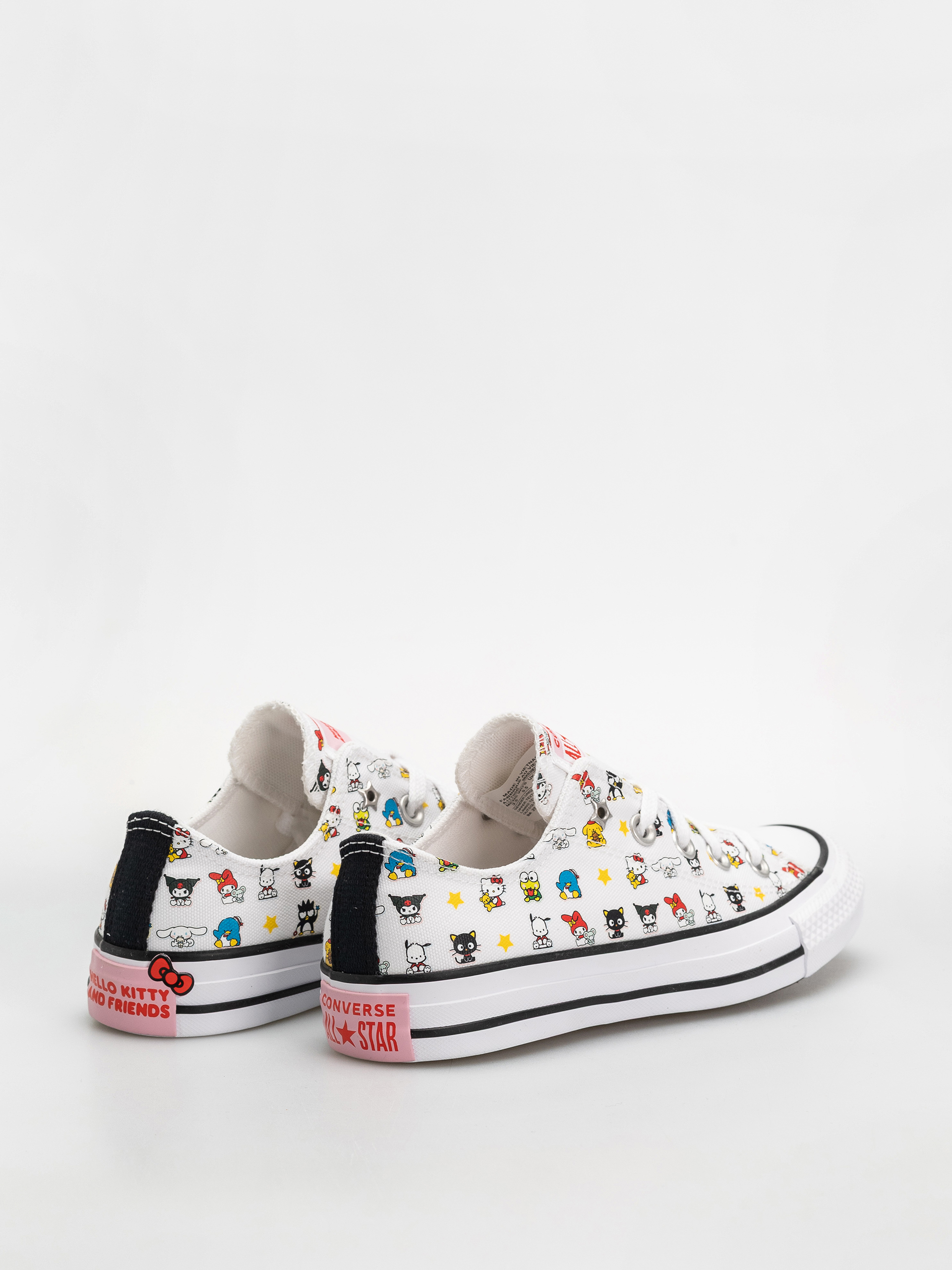 Teniși Converse Chuck Taylor All Star Ox (white/black/pink)