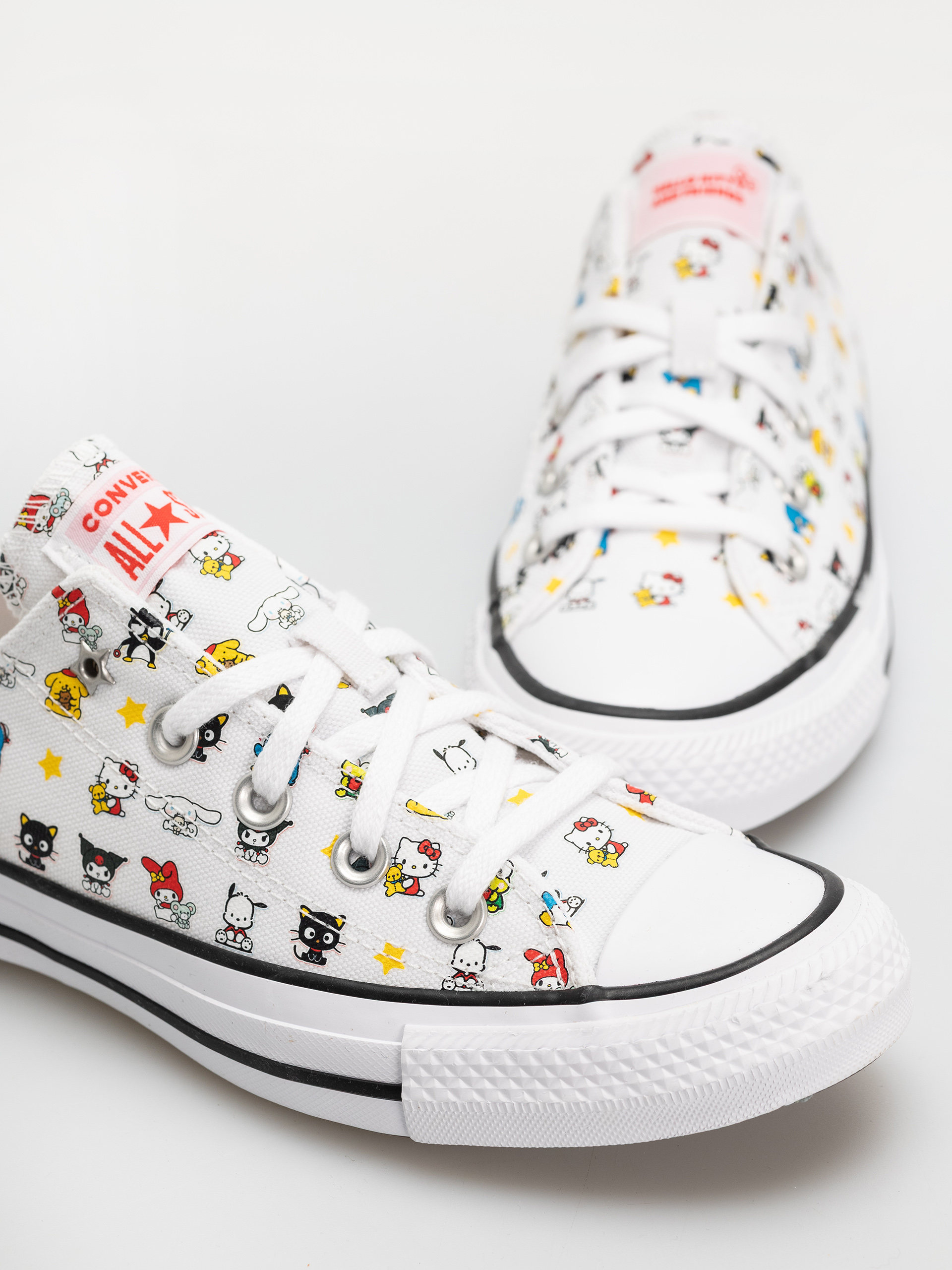 Teniși Converse Chuck Taylor All Star Ox (white/black/pink)