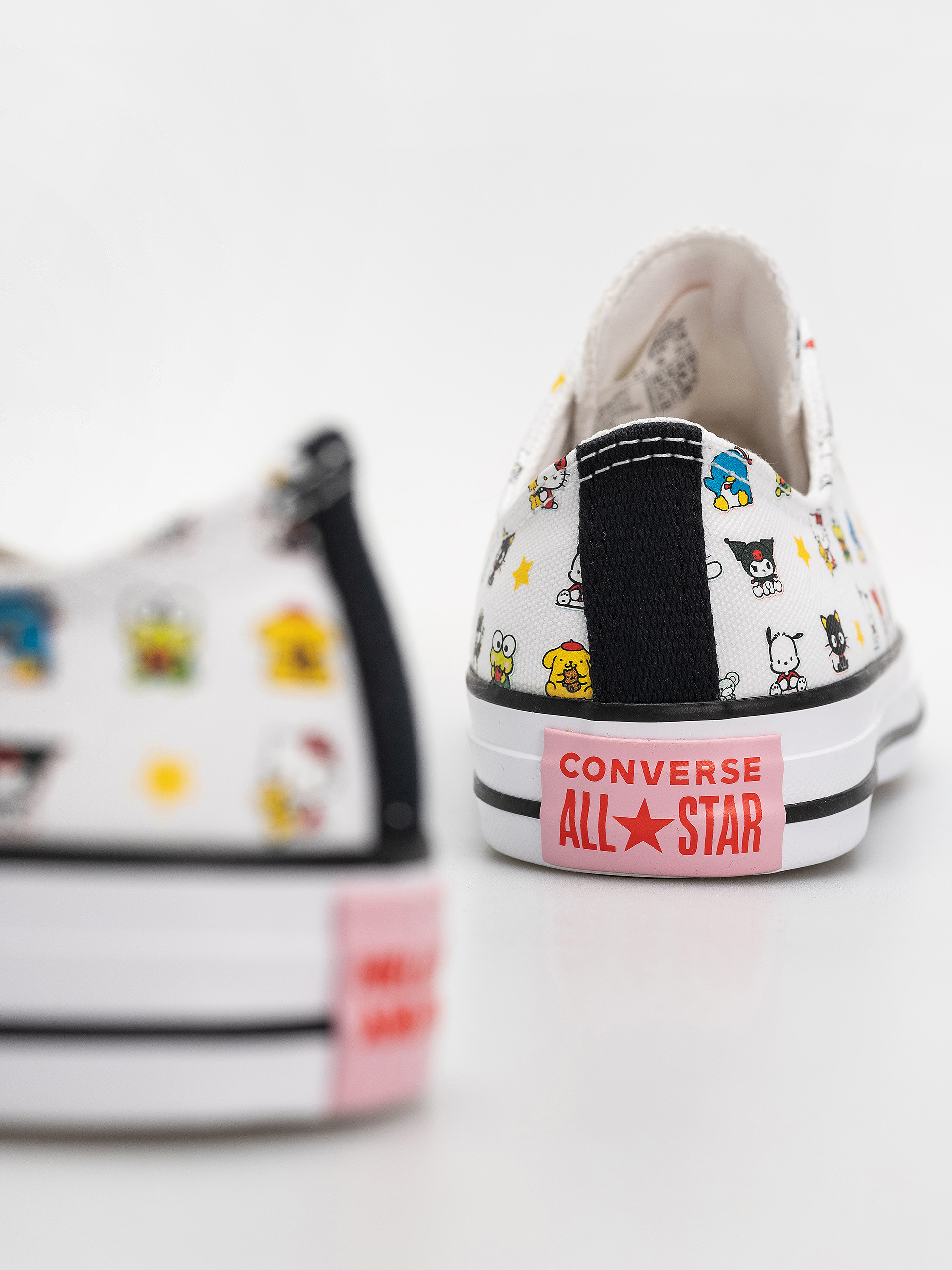 Teniși Converse Chuck Taylor All Star Ox (white/black/pink)